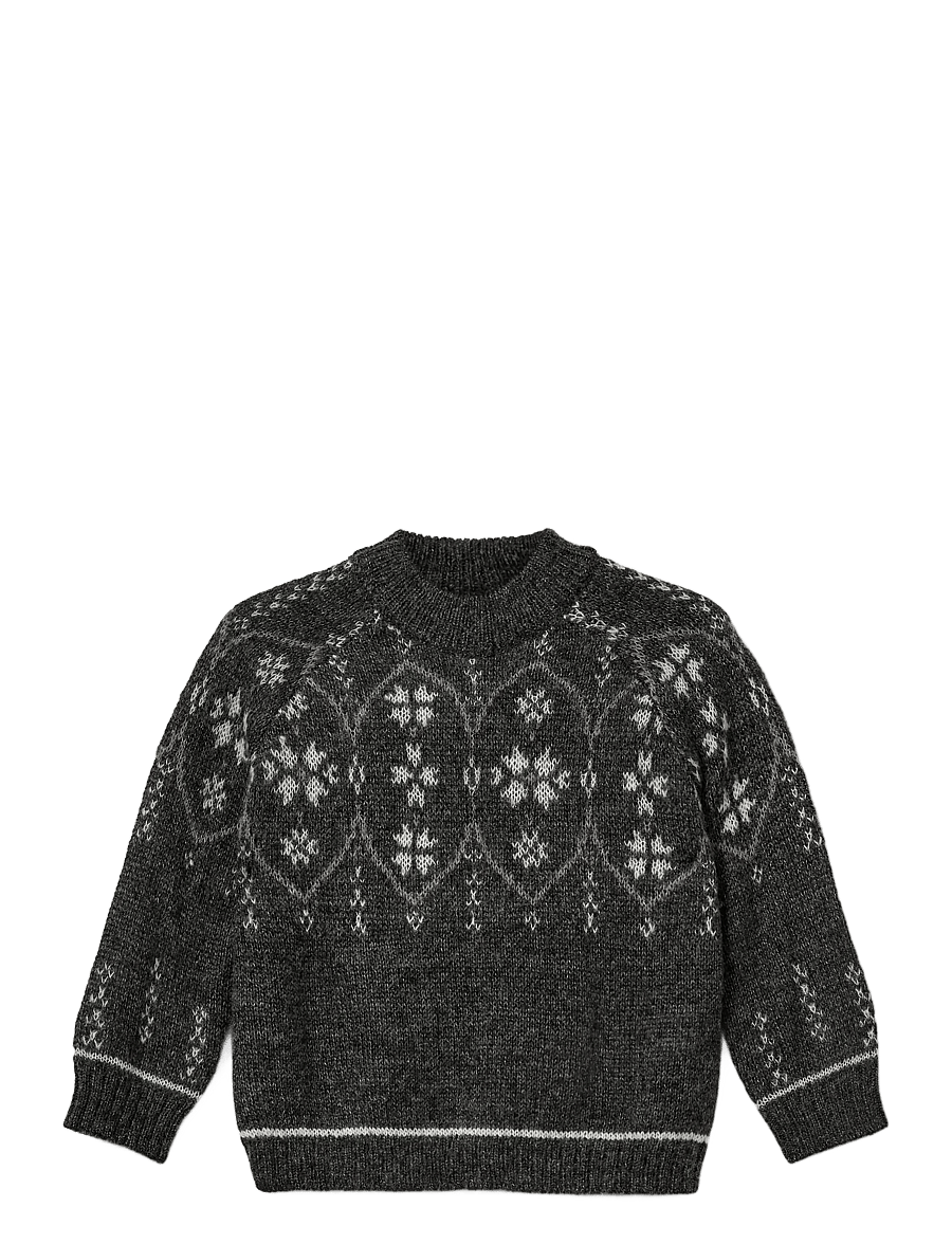 Sofie Schnoor Baby and Kids - AINAKB KNIT - trøjer - black mix - 0