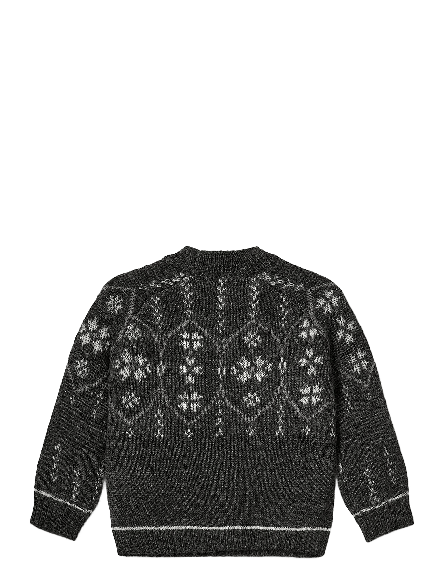 Sofie Schnoor Baby and Kids - AINAKB KNIT - trøjer - black mix - 1