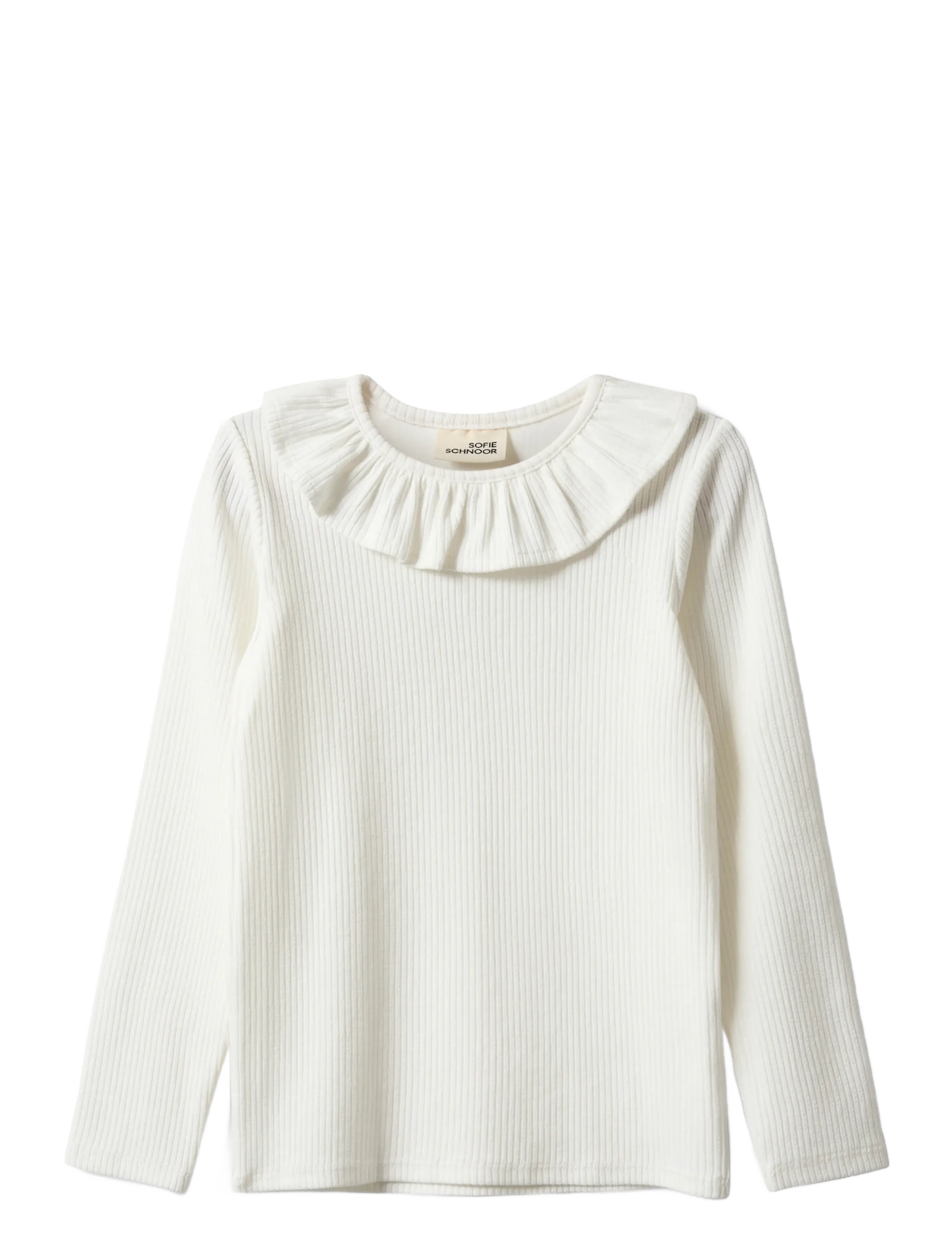 Sofie Schnoor Baby and Kids FALINAKB T-SHIRT LONGSLEEVE - Sofie Schnoor Baby and Kids - SNOW WHITE / white
