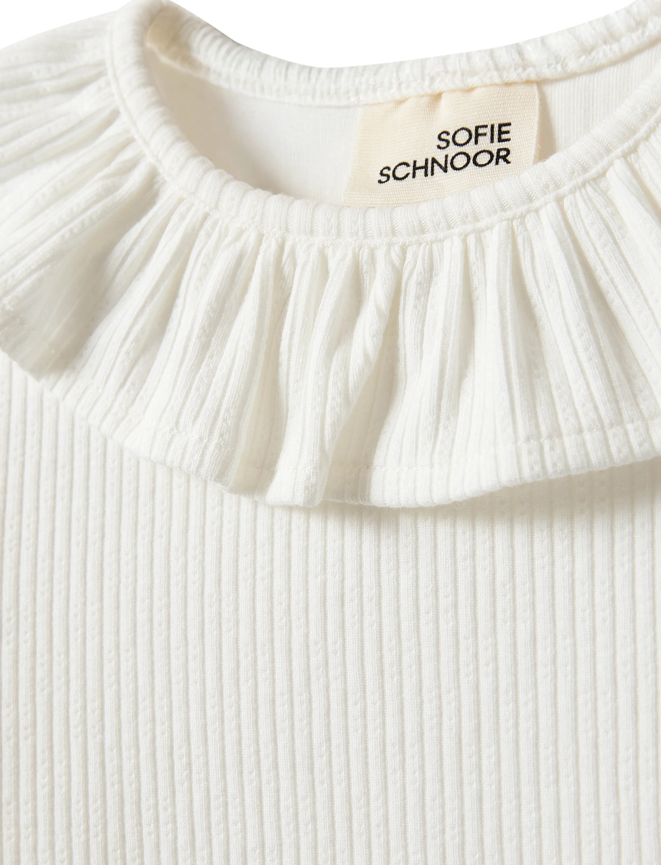 Sofie Schnoor Baby and Kids - FALINAKB T-SHIRT LONGSLEEVE - langärmelig - snow white - 2