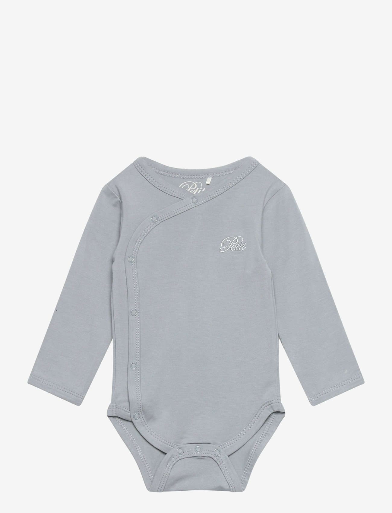 Sofie Schnoor Baby and Kids - Body - mønstrede slå-om-bodyer - dusty blue - 0