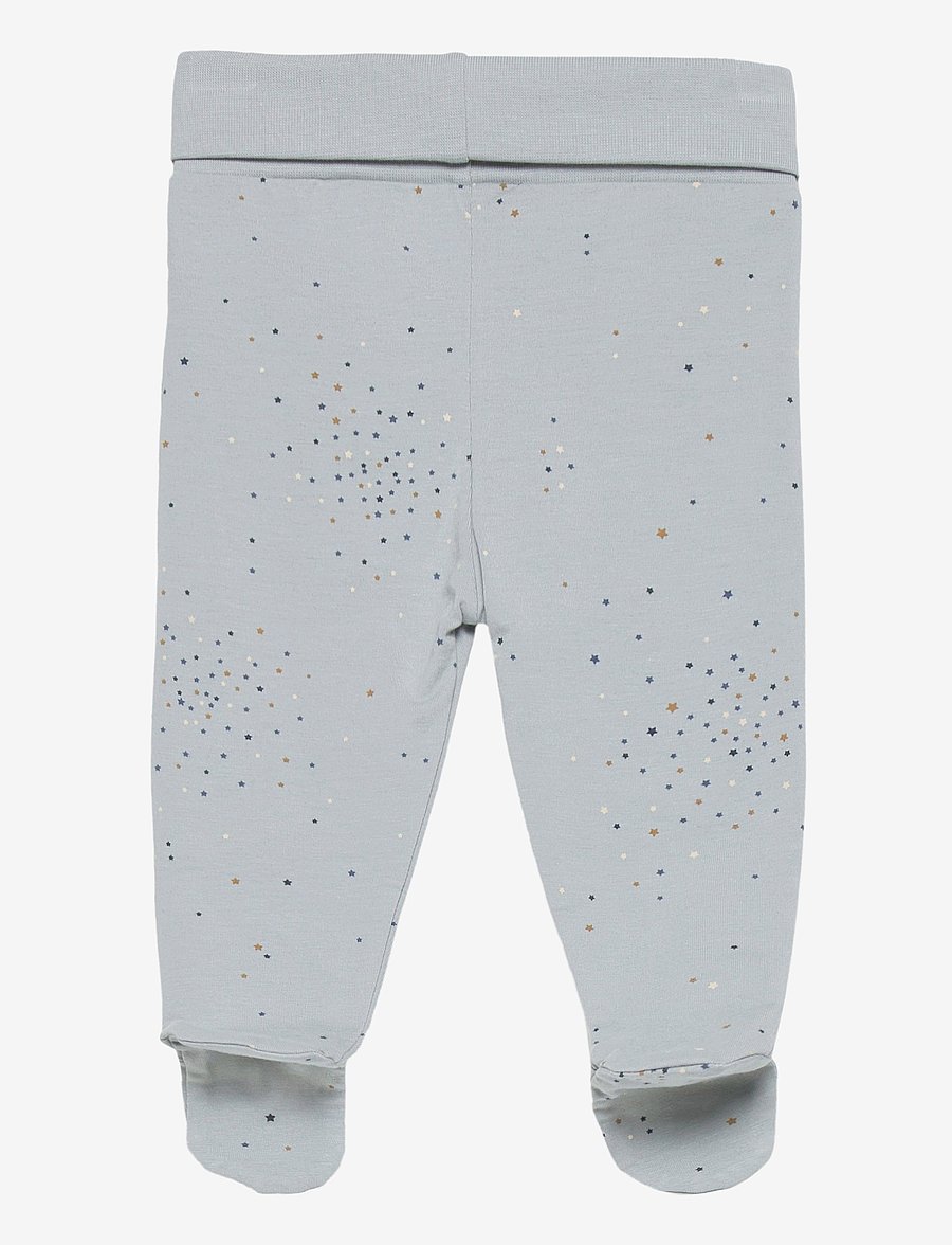 Sofie Schnoor Baby and Kids - Pants - babyhosen - dusty blue w star - 1