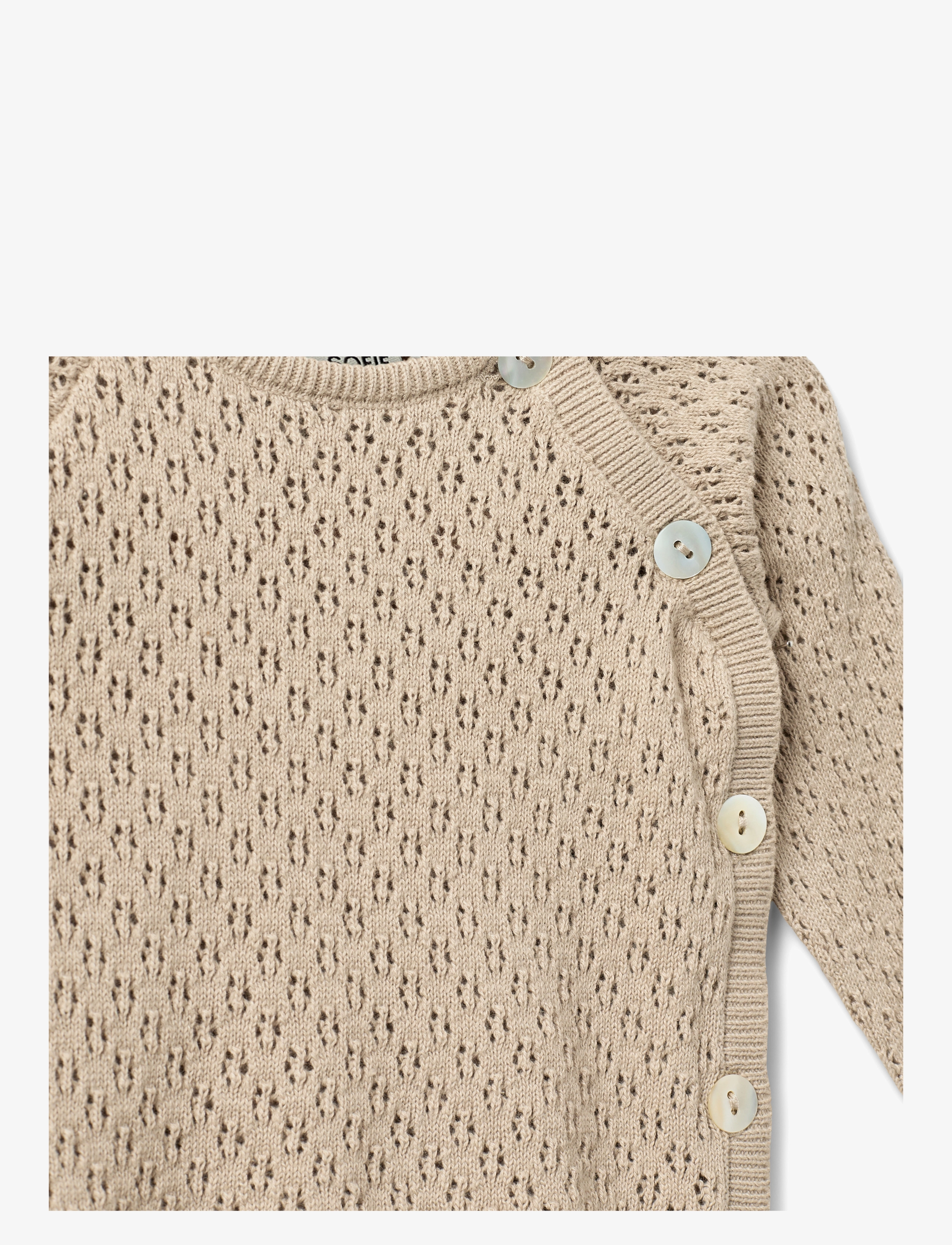 Sofie Schnoor Baby and Kids - DORASB KNIT - swetry - dusty sand - 2