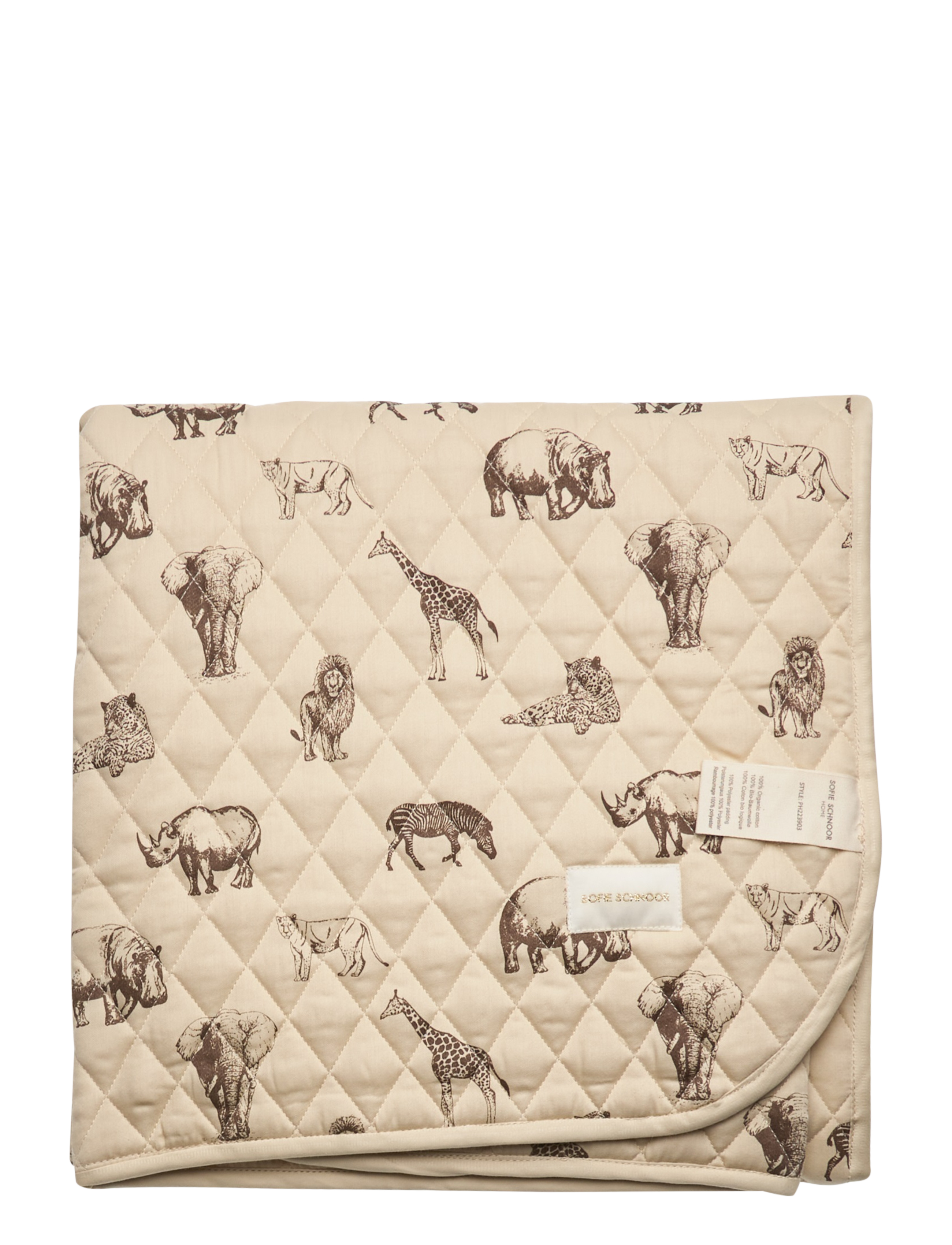 Sofie Schnoor Baby and Kids - Blanket - sand - 1