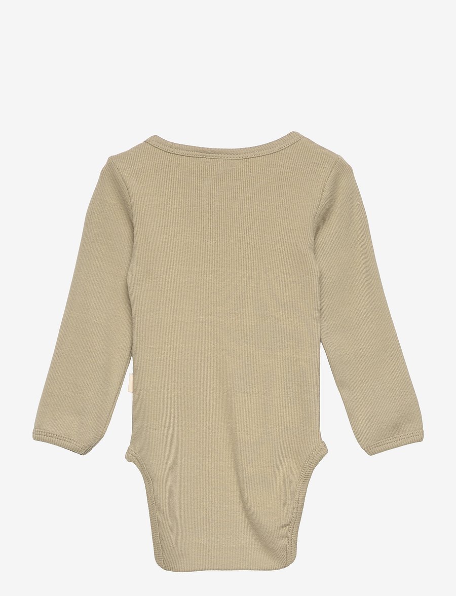 Sofie Schnoor Baby and Kids - NEVADASB BODYSTOCKING - langærmede bodyer - dusty green - 1