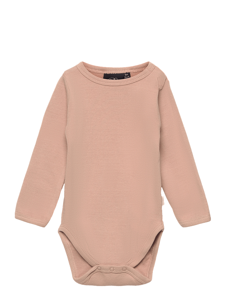 Sofie Schnoor Baby and Kids - NEVADASB BODYSTOCKING - ensfarvede langærmede bodyer - nougat - 0