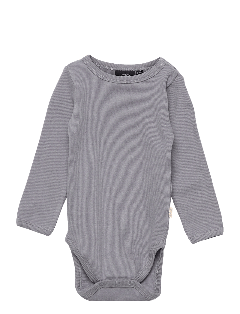 Sofie Schnoor Baby and Kids - NEVADASB BODYSTOCKING - yksiväriset pitkähihaiset bodyt - stone blue - 0