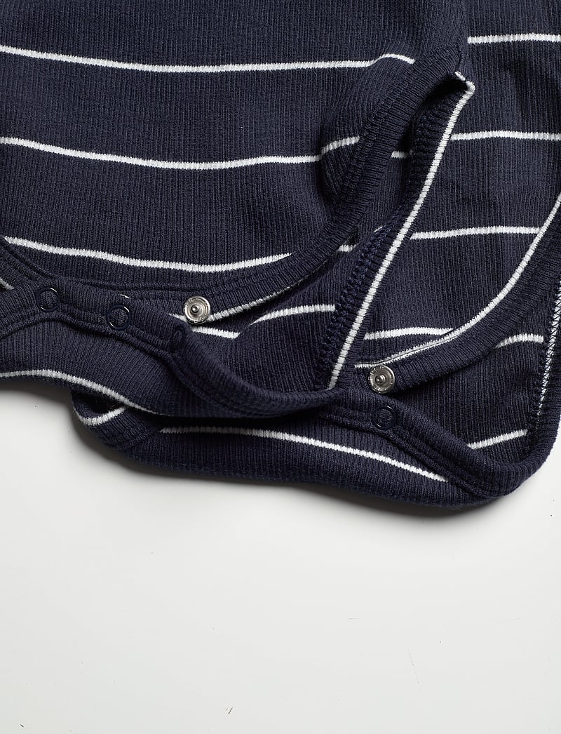 Sofie Schnoor Baby and Kids - NEVADASB BODYSTOCKING - mustriga pikkade varrukatega bodid - dark blue - 2