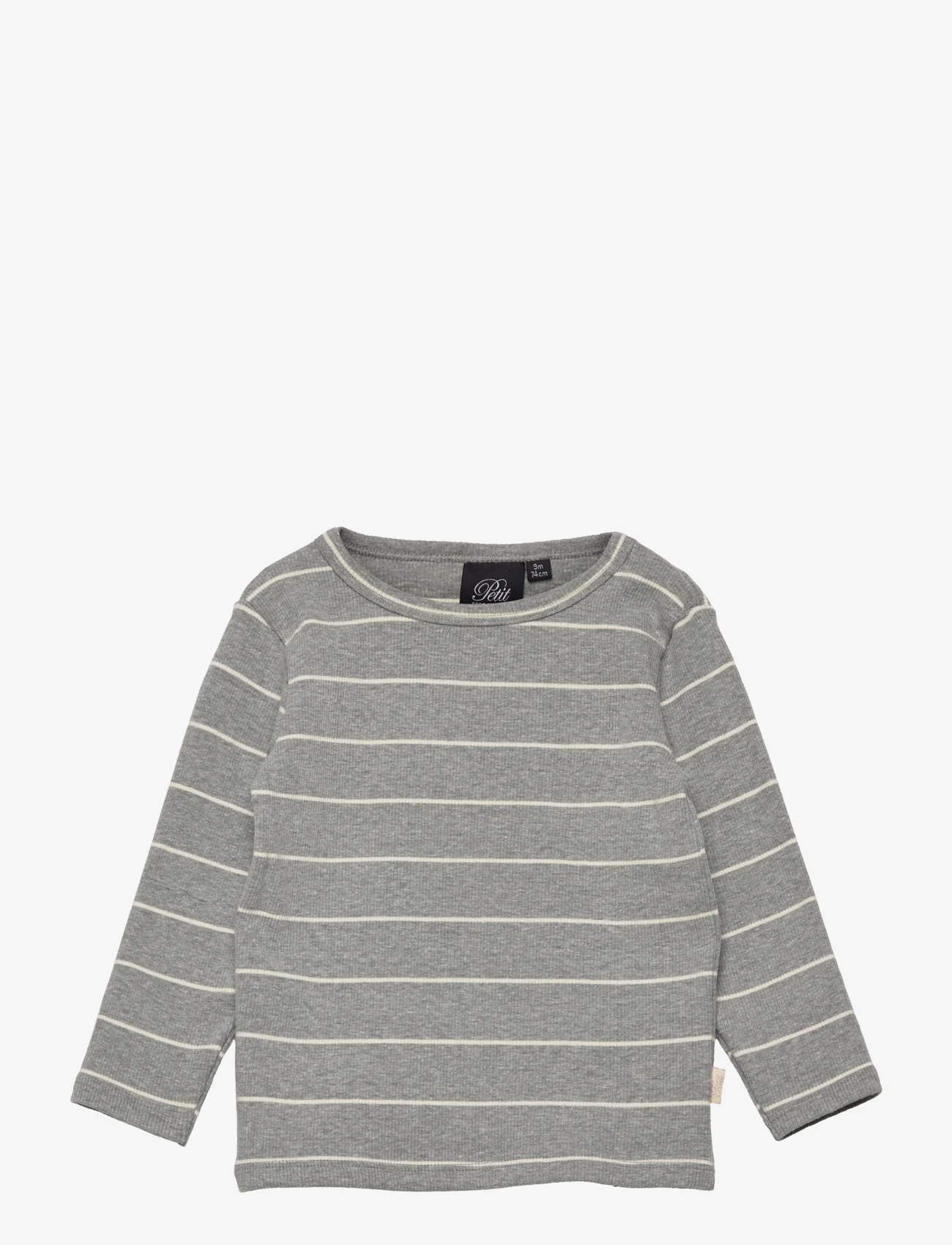 Sofie Schnoor Baby and Kids - T-shirt long-sleeve - langermede t-skjorter - grey melange - 0