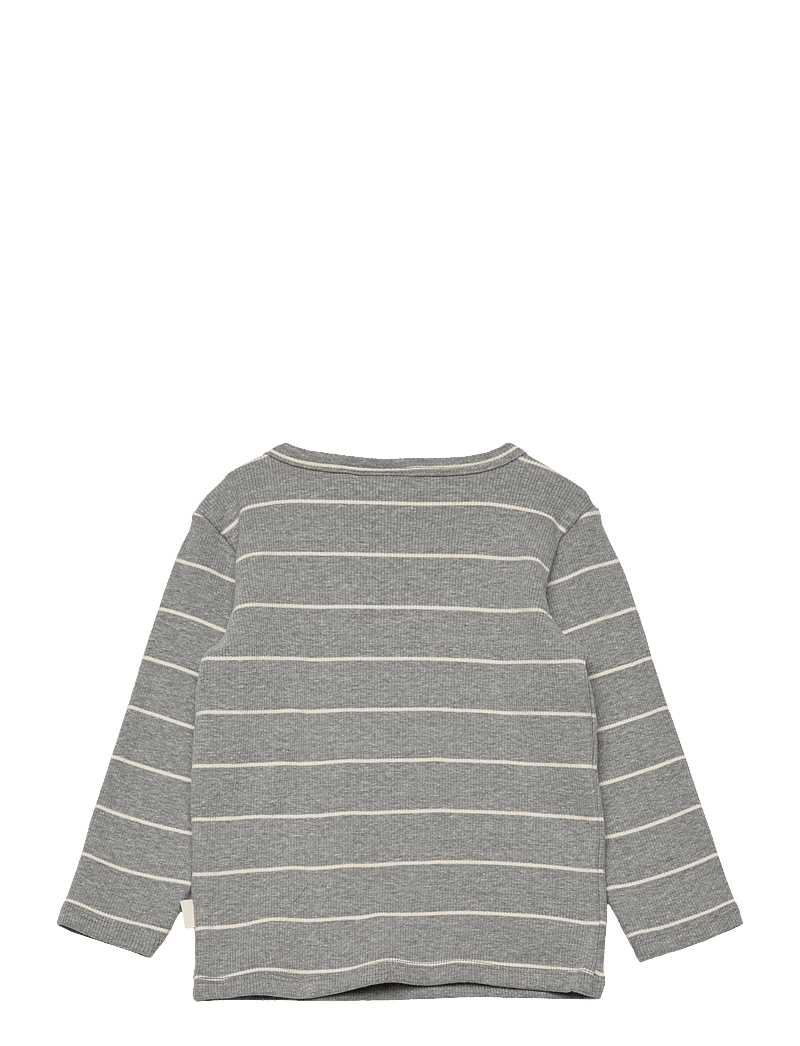 Sofie Schnoor Baby and Kids - ARIZONASB T-SHIRT LONG SLEEVE - långärmade t-shirts - grey melange - 1