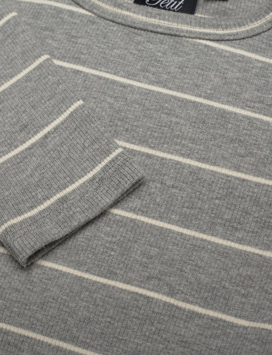 Sofie Schnoor Baby and Kids - ARIZONASB T-SHIRT LONG SLEEVE - pitkähihaiset t-paidat - grey melange - 2