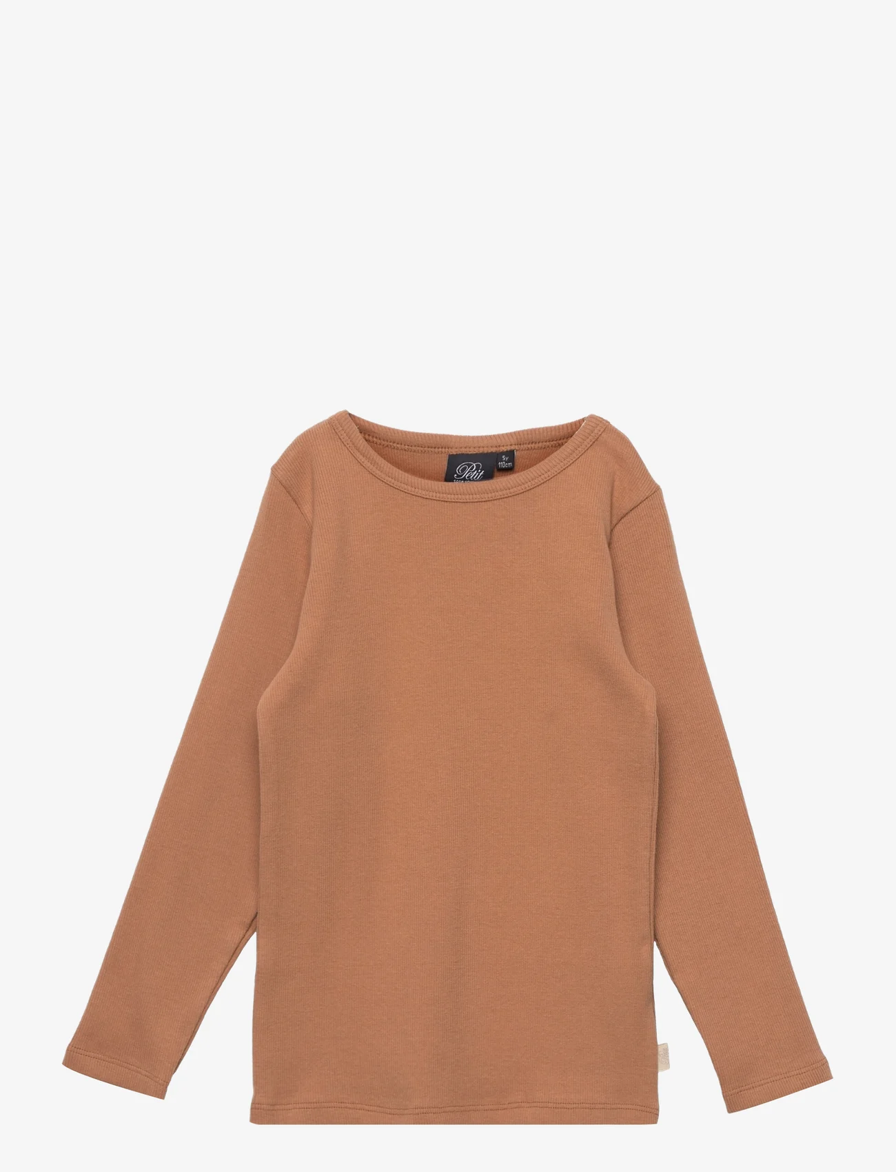 Sofie Schnoor Baby and Kids - T-shirt long-sleeve - långärmade t-shirts - dusty brown - 0