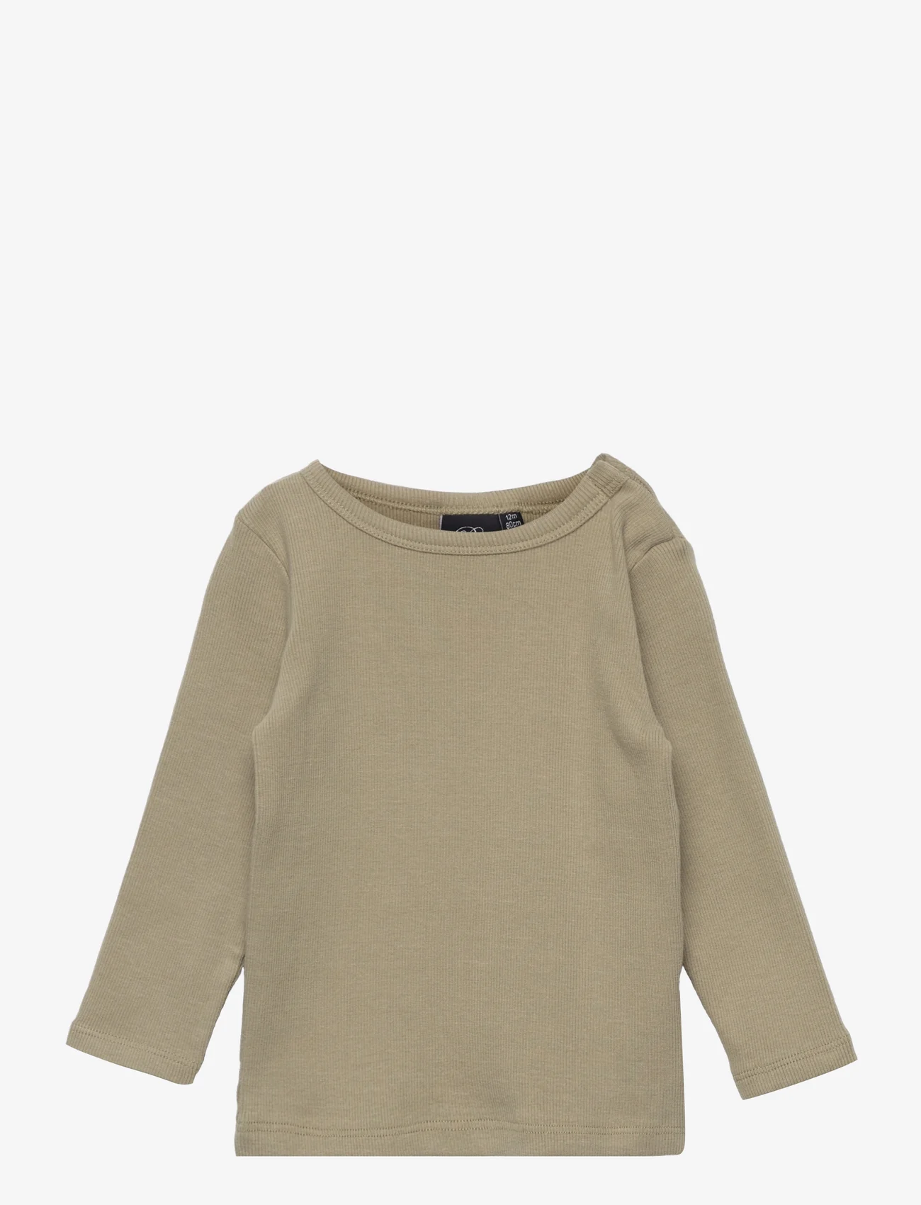 Sofie Schnoor Baby and Kids - T-shirt long-sleeve - langærmede t-shirts - dusty green - 0