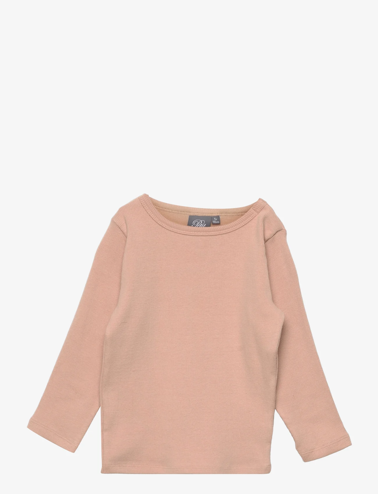 Sofie Schnoor Baby and Kids - T-shirt long-sleeve - långärmade t-shirts - nougat - 0