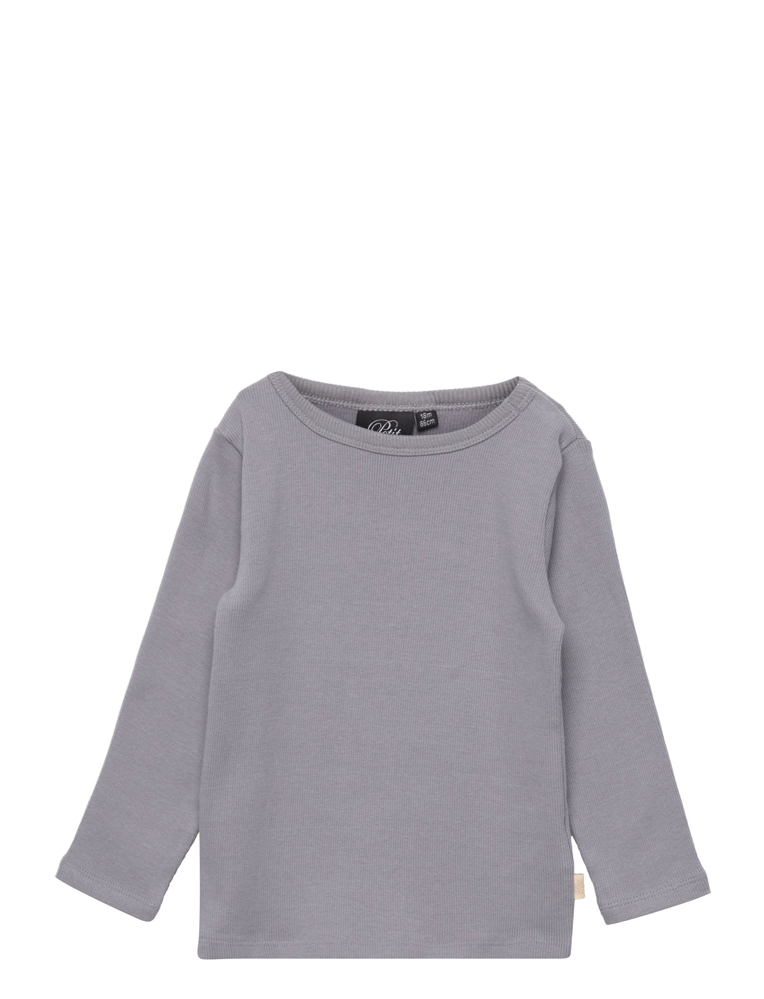 Sofie Schnoor Baby and Kids ARIZONASB T-SHIRT LONG SLEEVE - Riided - STONE BLUE / grey