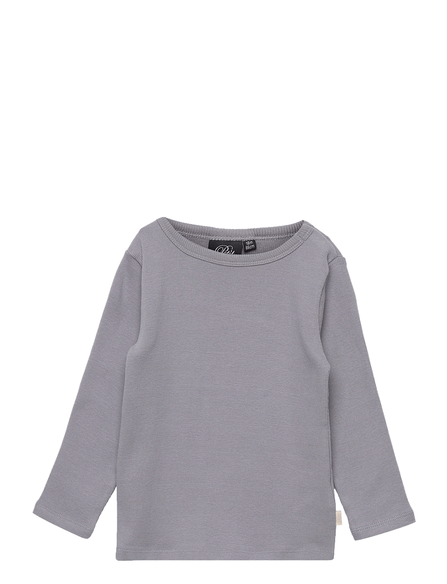 Sofie Schnoor Baby and Kids - ARIZONASB T-SHIRT LONG SLEEVE - langærmede t-shirts - stone blue - 0