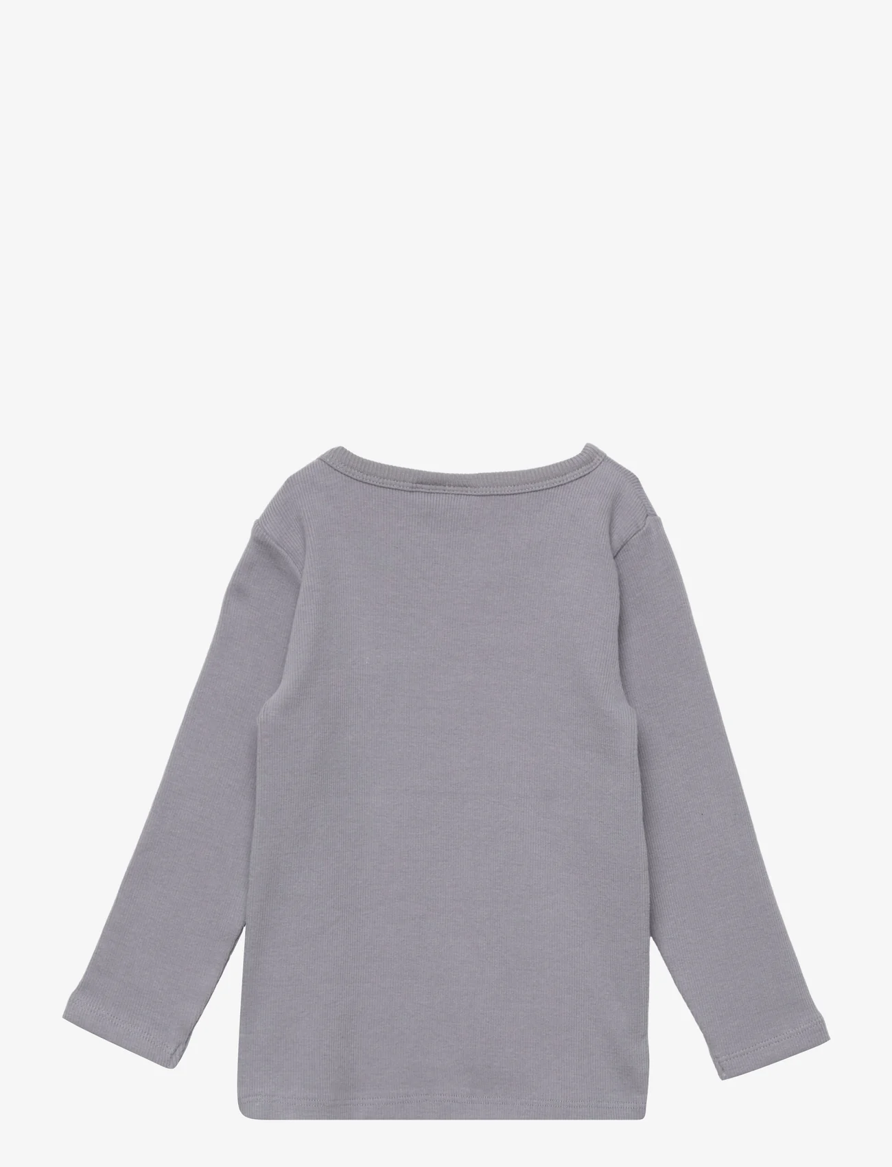 Sofie Schnoor Baby and Kids - T-shirt long-sleeve - langærmede t-shirts - stone blue - 1