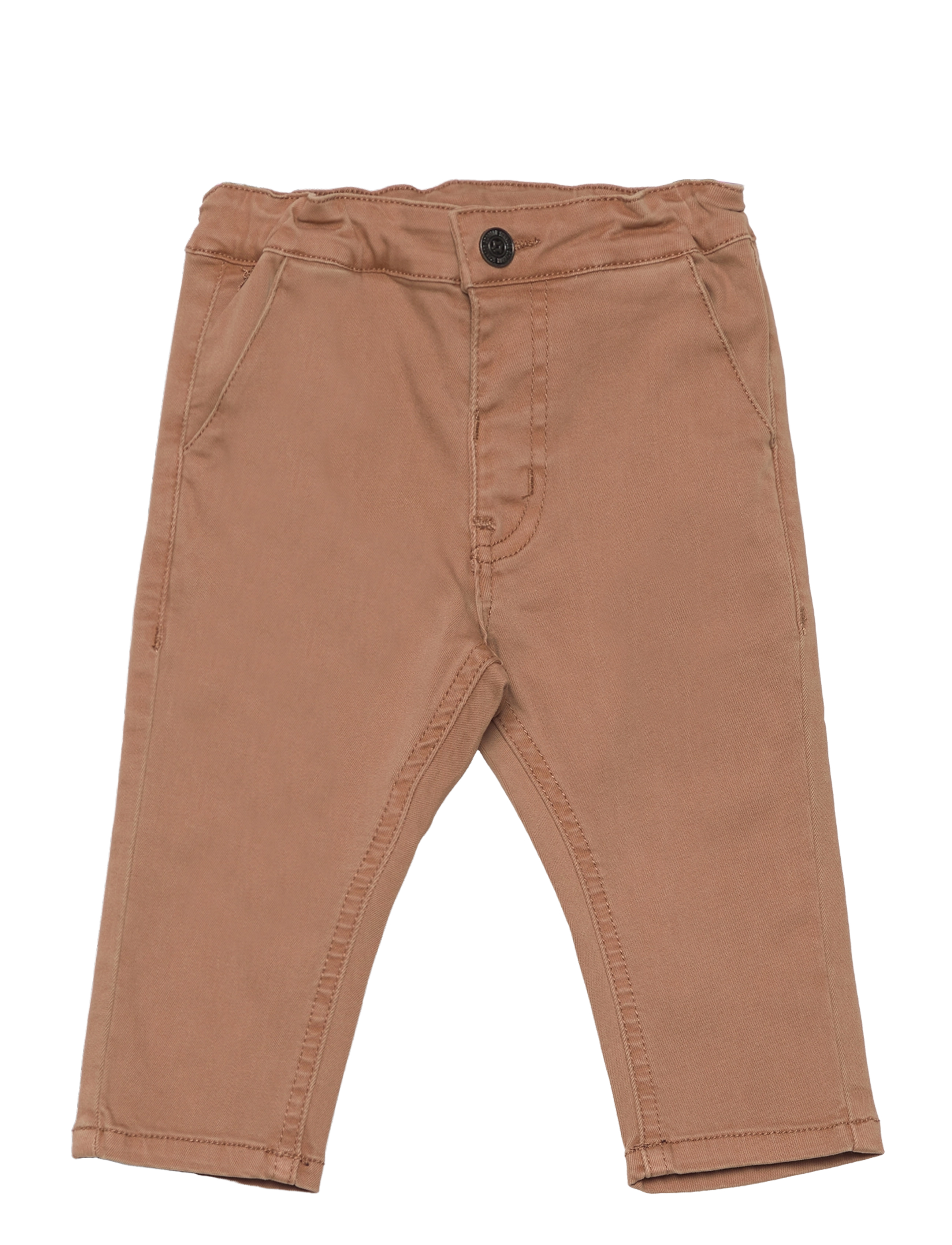 Sofie Schnoor Baby and Kids Wilfredsb Trousers, 74, Unterteile, Braun - Chinos, Kinder