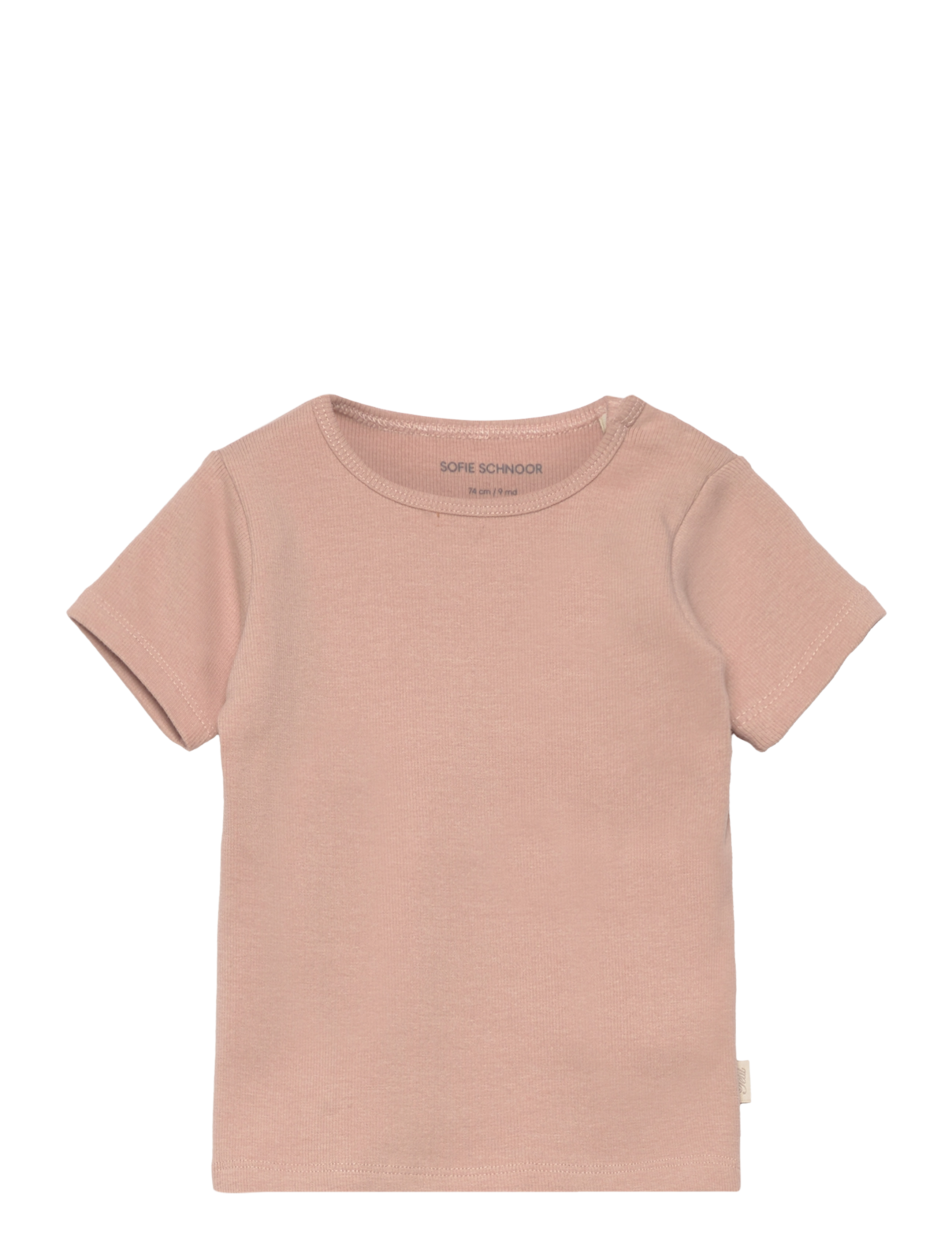 Sofie Schnoor Baby and Kids Juliussb T-Shirt, 74, T-shirts, Rosa - Short-sleeved, Kinder