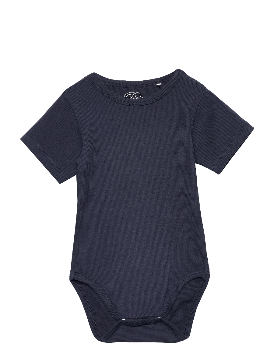 Sofie Schnoor Baby and Kids - ASKESB BODYSTOCKING - kurzärmelige bodys - dark blue - 0