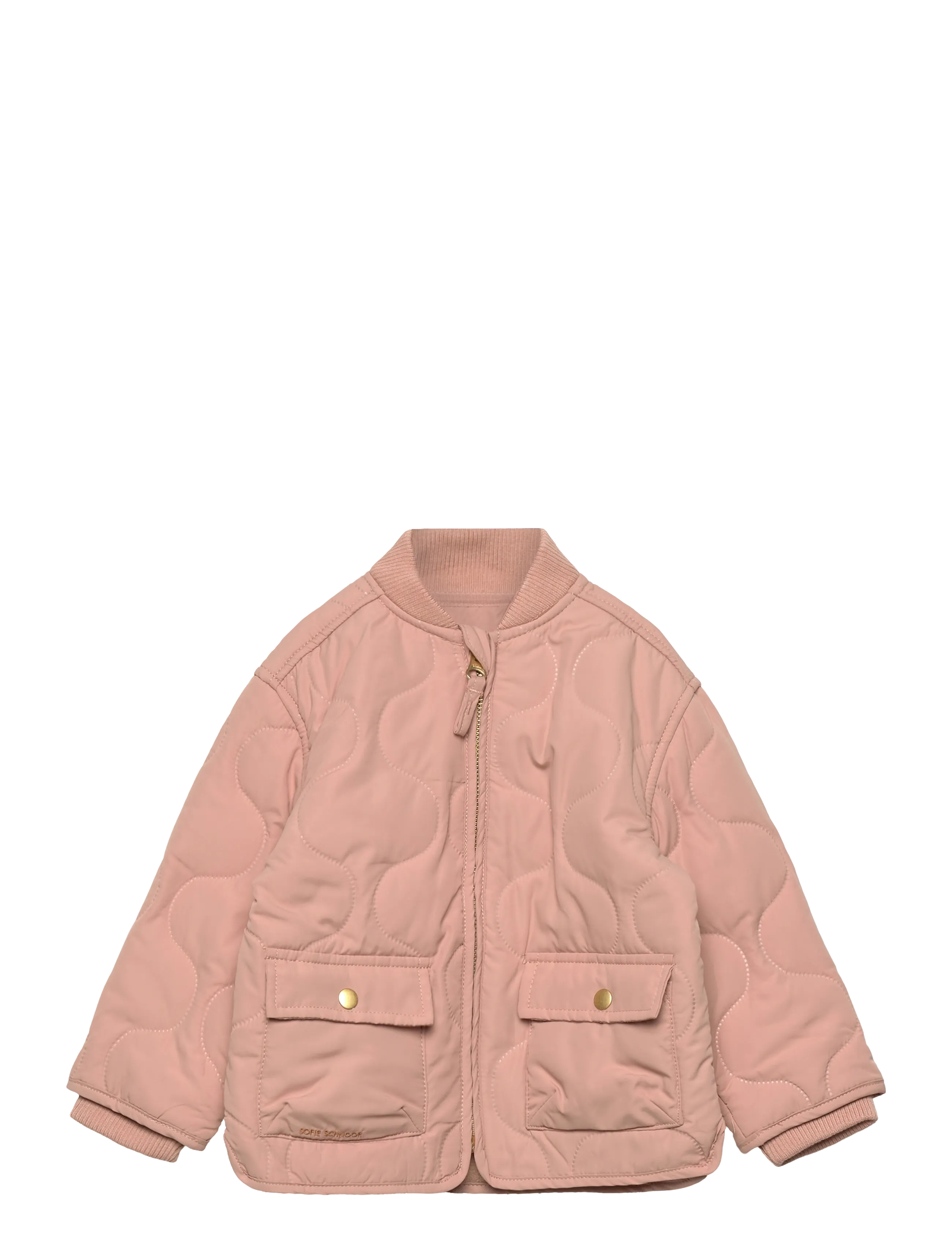 Sofie Schnoor Baby and Kids Polliesk Jacket, 104, Jackets & Coats, Rosa - Quilted Jackets, Kinder