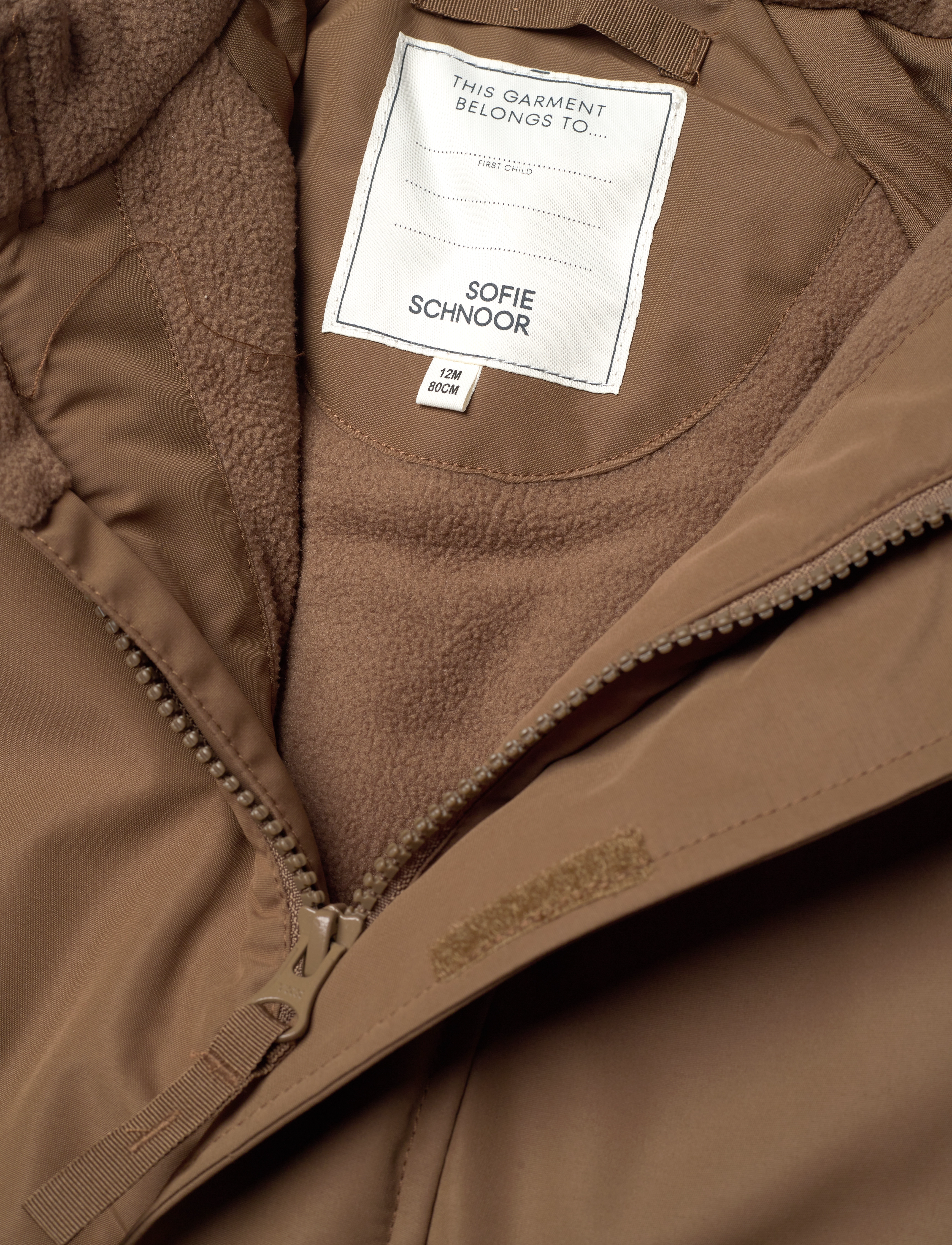 Sofie Schnoor Baby and Kids - ERINSK SNOW SUIT - overalls - dusty brown - 3