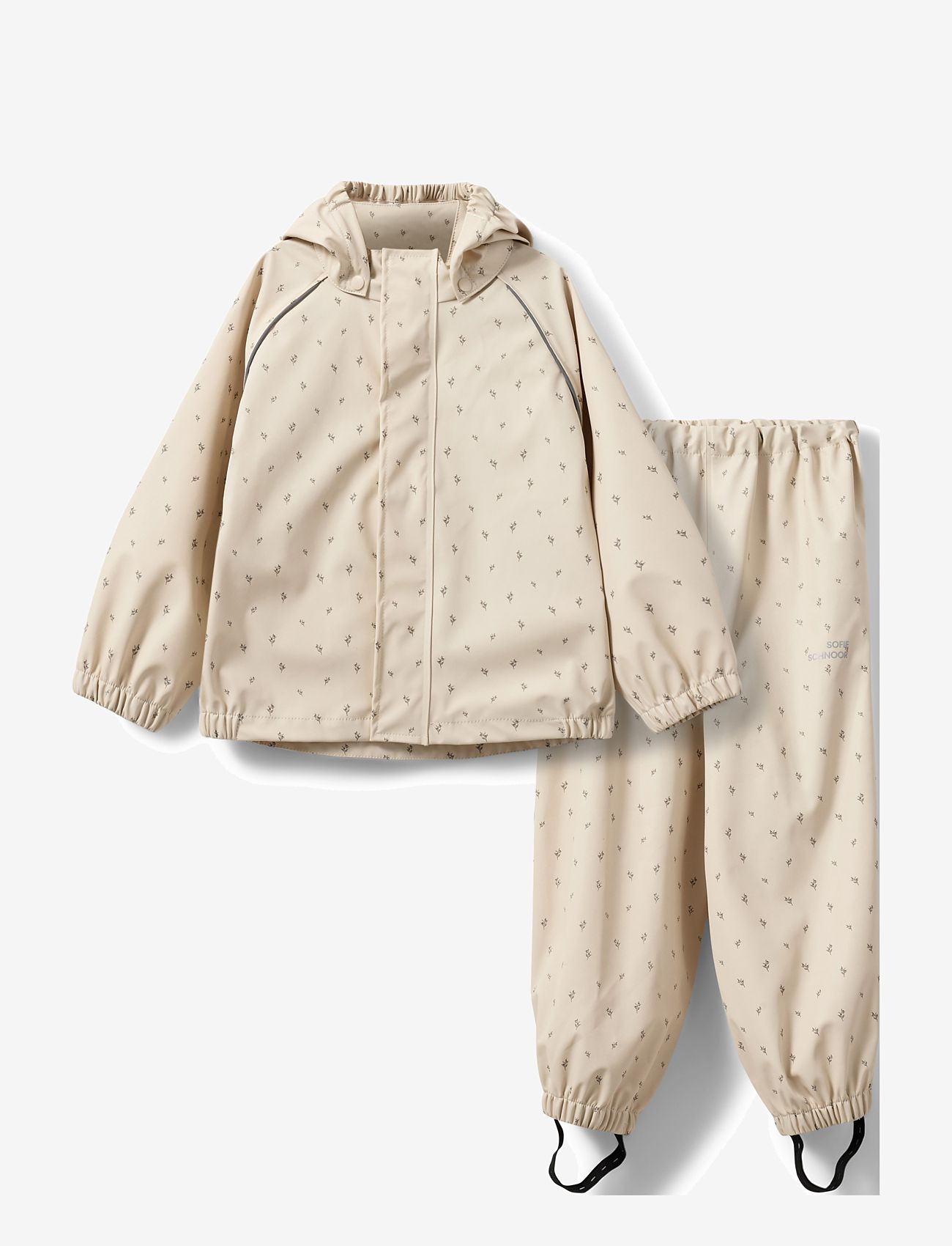 Sofie Schnoor Baby and Kids - VARASK RAIN SUIT - jacken & mäntel - sand - 0