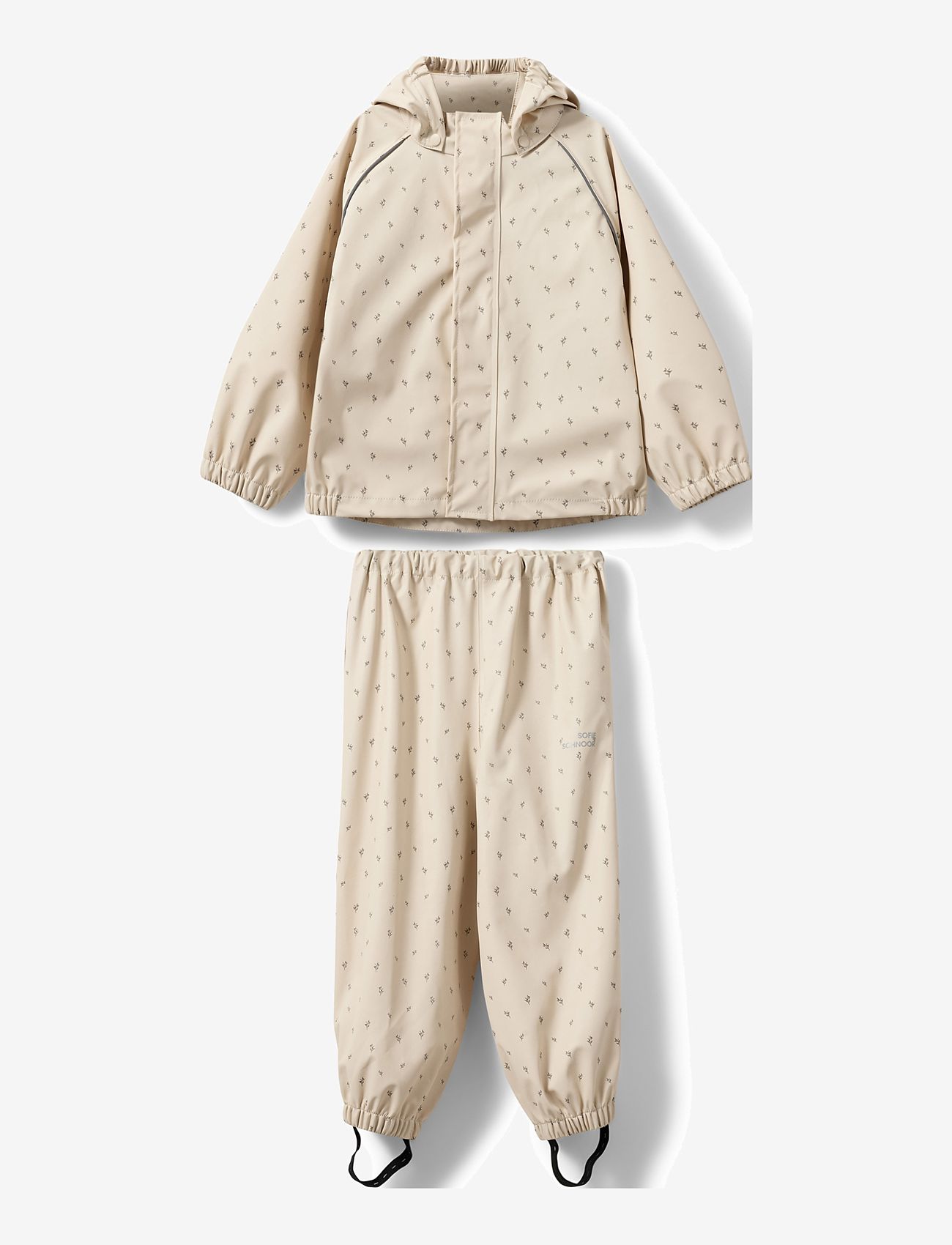Sofie Schnoor Baby and Kids - VARASK RAIN SUIT - jacken & mäntel - sand - 1