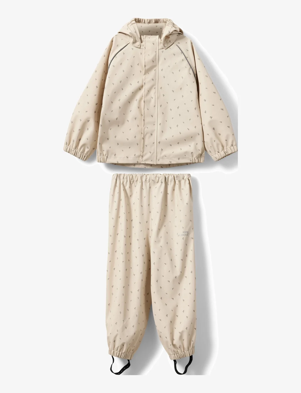 Sofie Schnoor Baby and Kids - VARASK RAIN SUIT - regensets - sand - 1