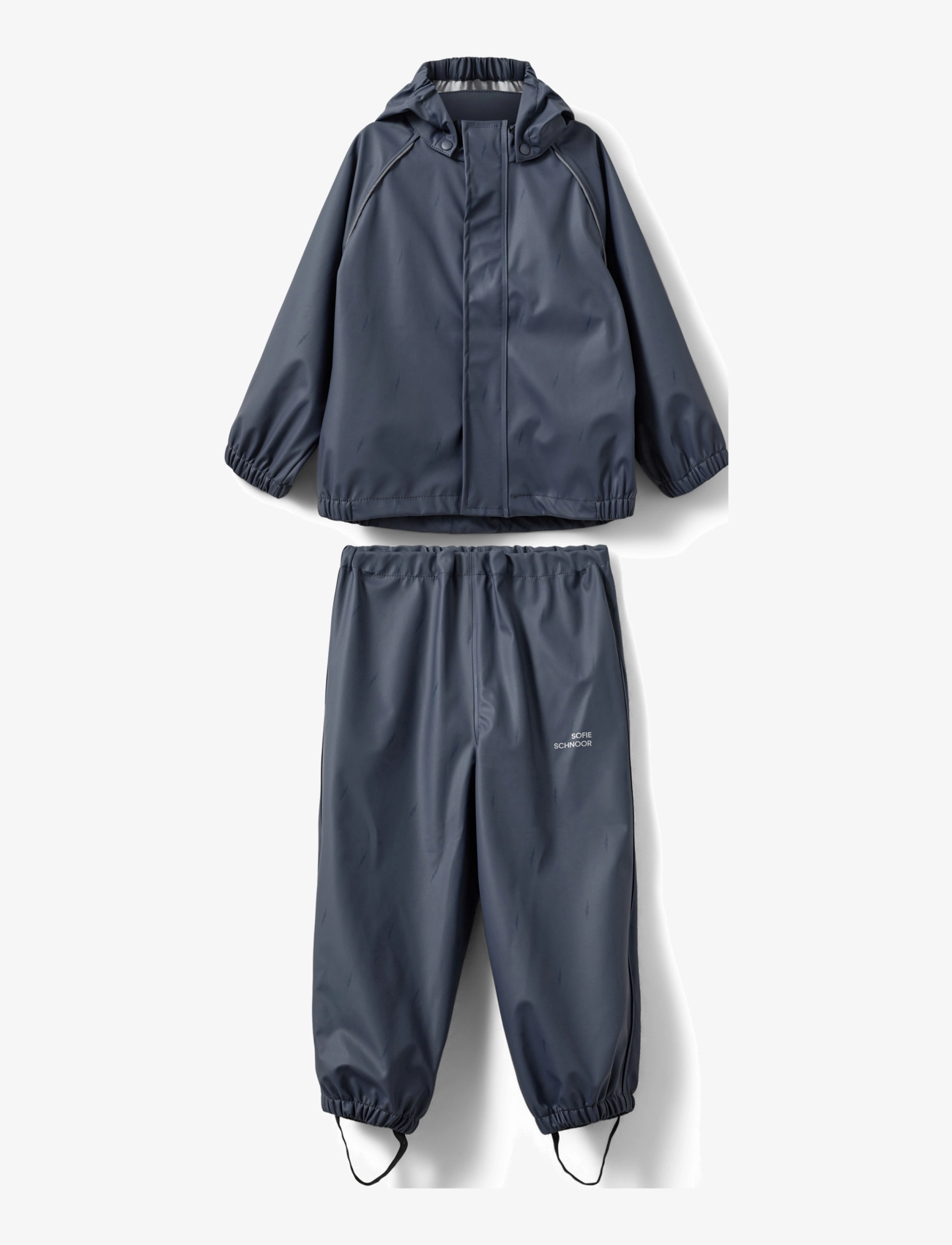 Sofie Schnoor Baby and Kids - BENJAMINSK RAIN SUIT - jacken & mäntel - blue - 1