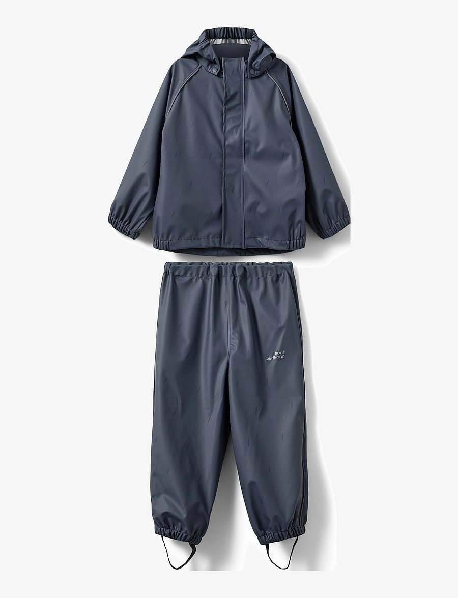 Sofie Schnoor Baby and Kids - BENJAMINSK RAIN SUIT - regnsæt - blue - 1