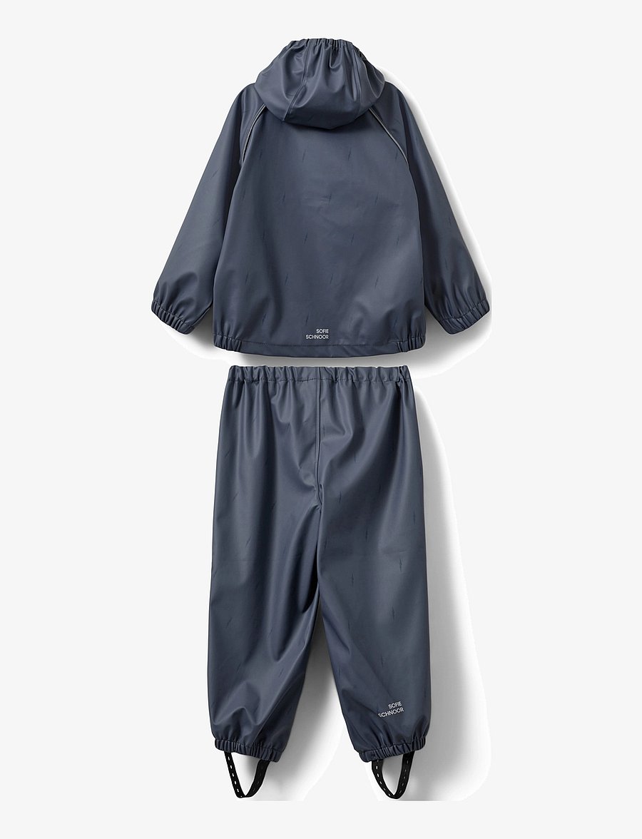 Sofie Schnoor Baby and Kids - BENJAMINSK RAIN SUIT - regnsæt - blue - 2
