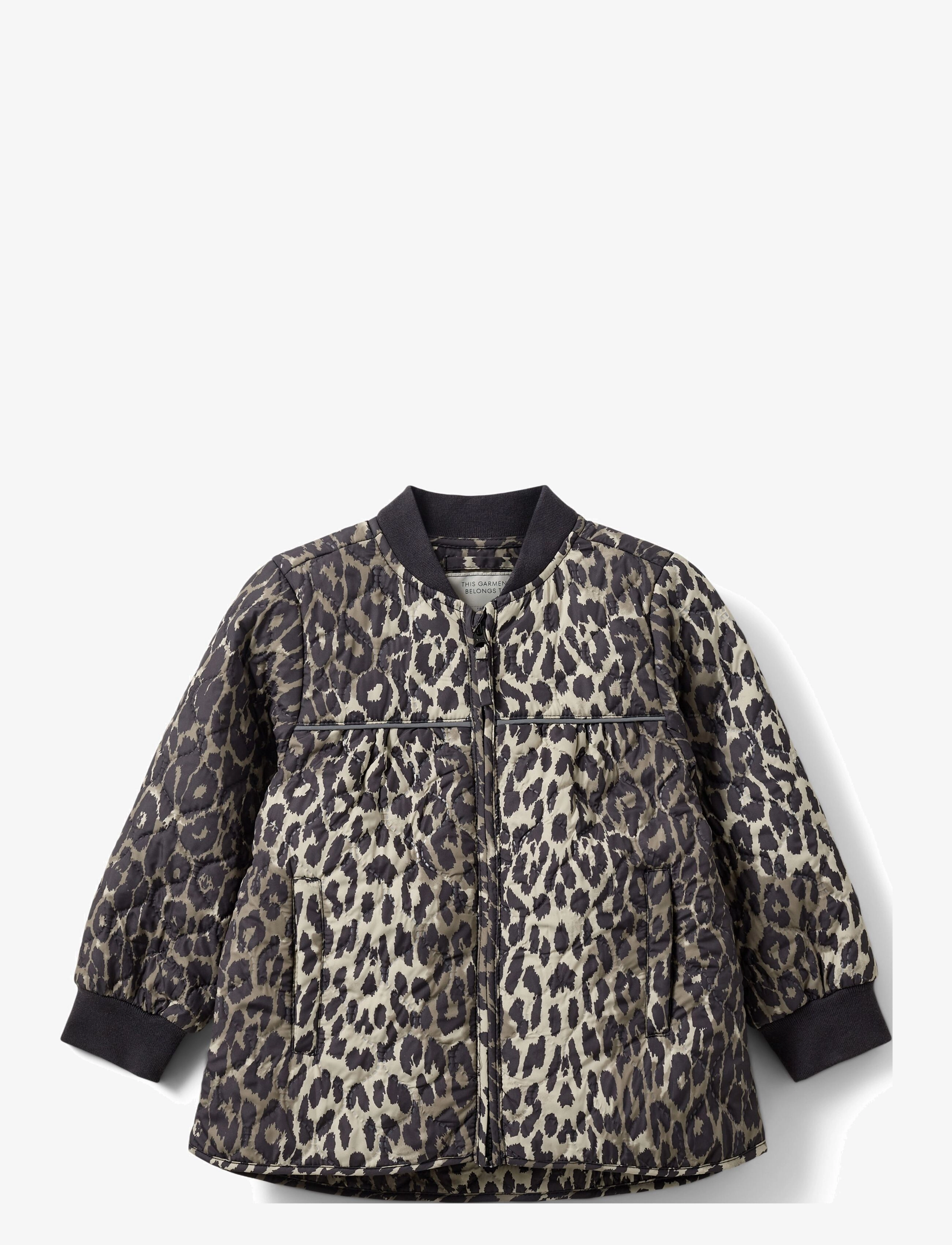 Sofie Schnoor Baby and Kids Emilask Thermo Jacket, 110, Jackets & Coats, Schwarz - Bomber, Kinder