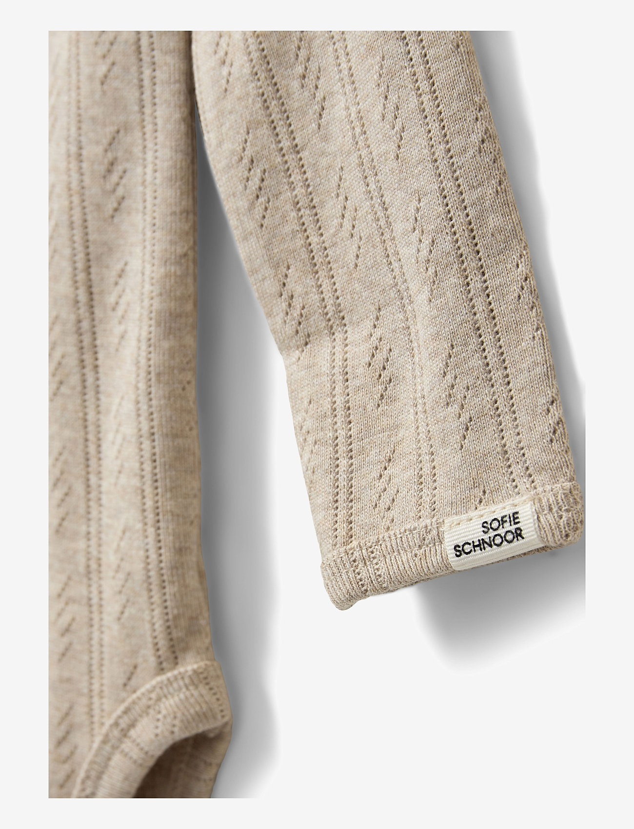 Sofie Schnoor Baby and Kids - DICTESB BODYSTOCKING - pikkade varrukatega bodid - beige - 2