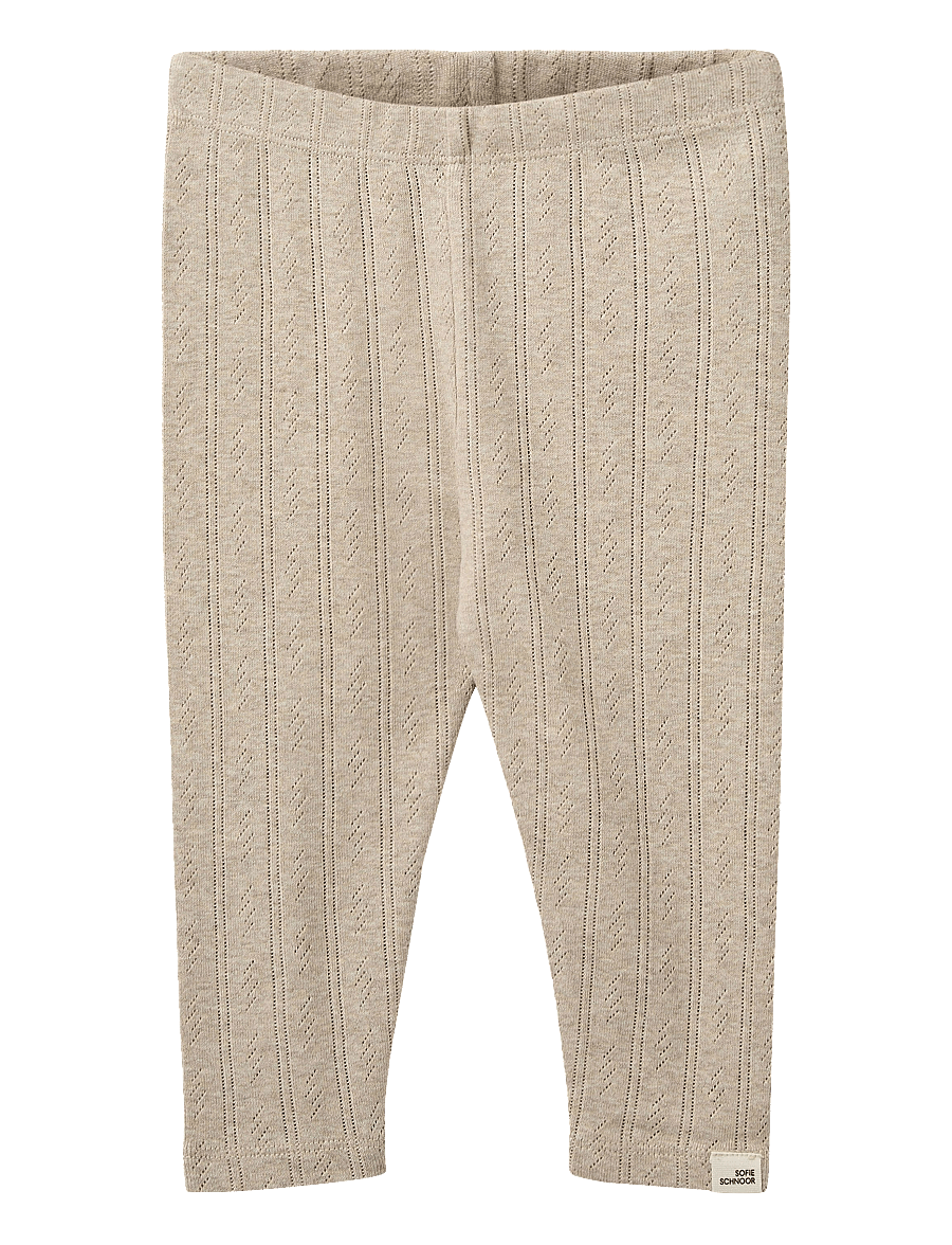 Sofie Schnoor Baby and Kids - NALINESB LEGGINGS - tamprės - beige - 0