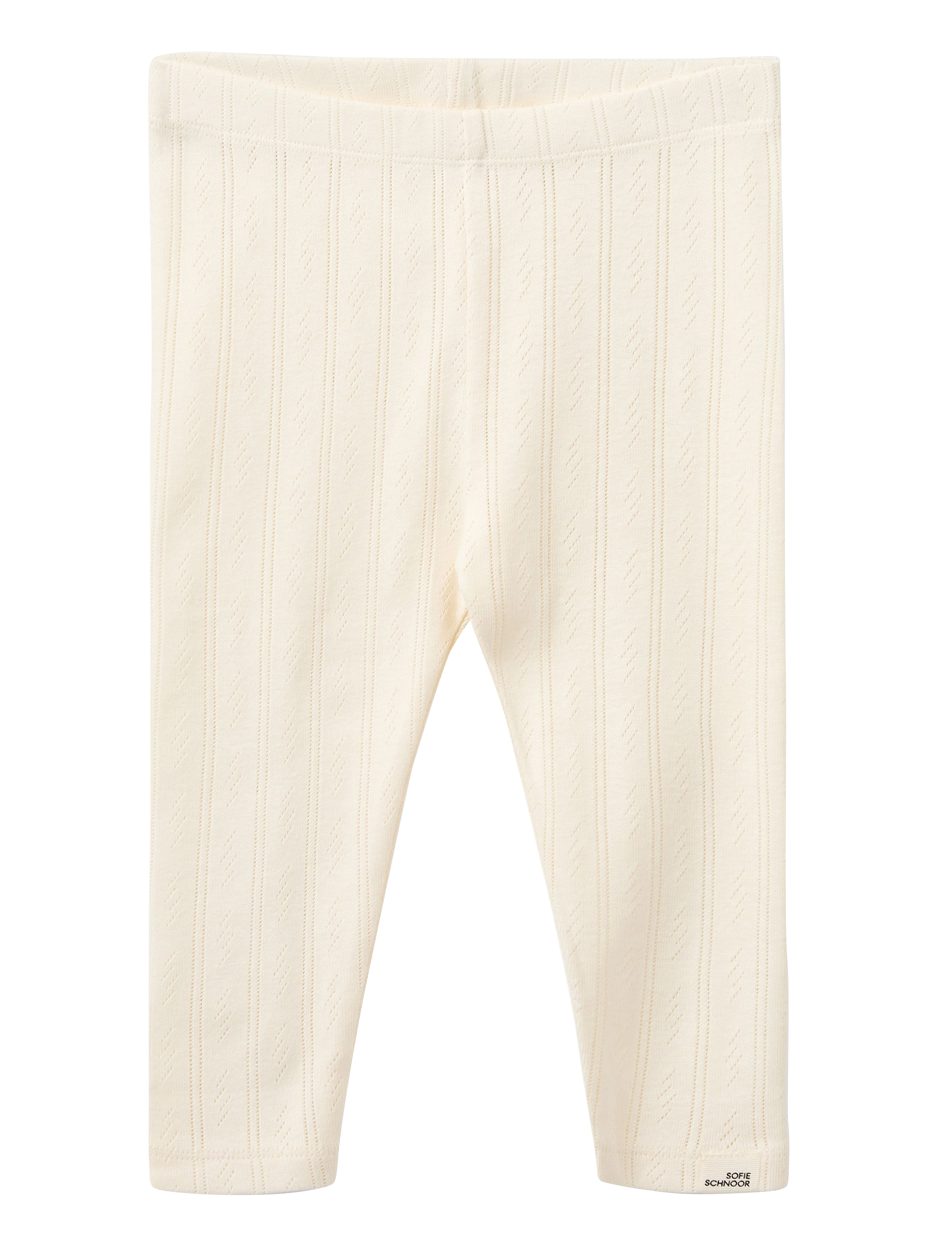 Sofie Schnoor Baby and Kids NALINESB LEGGINGS - Kläder - OFF WHITE / cream