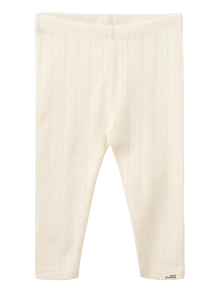 Sofie Schnoor Baby and Kids - NALINESB LEGGINGS - leggings - off white - 0
