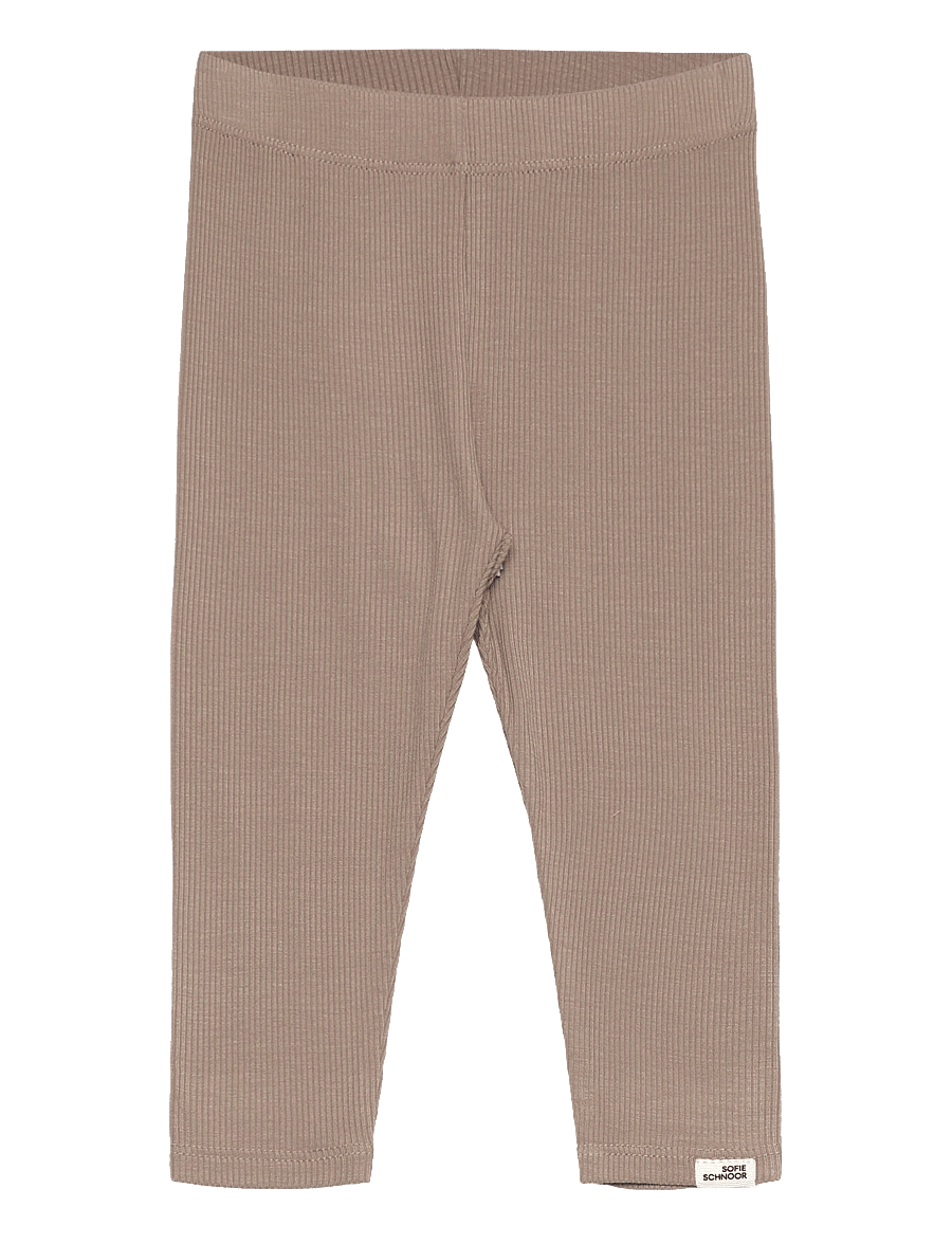 Sofie Schnoor Baby and Kids - NALINESB LEGGINGS - leggings - dark sand - 0