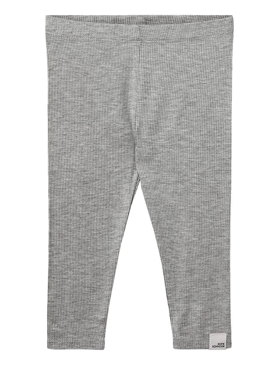 Sofie Schnoor Baby and Kids - NALINESB LEGGINGS - leggings - grey mel - 0
