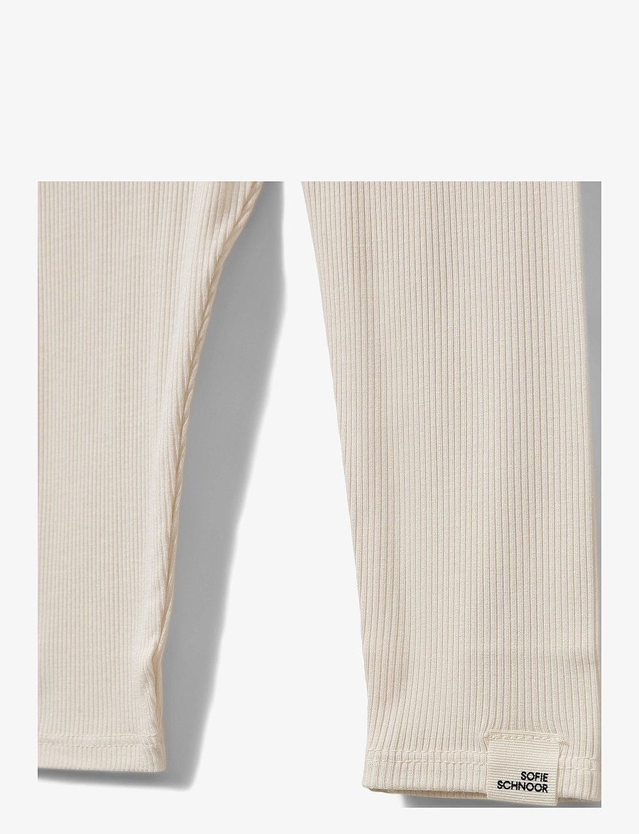Sofie Schnoor Baby and Kids - NALINESB LEGGINGS - leggings - off white - 2