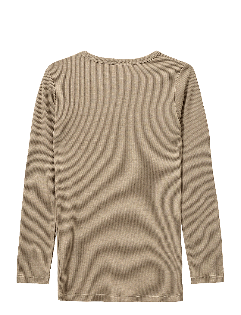Sofie Schnoor Baby and Kids - PETRICIASB T-SHIRT LONG SLEEVE - pikkade varrukatega t-särgid - dark sand - 1