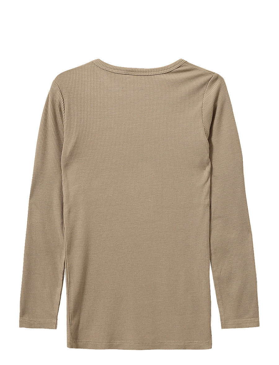 Sofie Schnoor Baby and Kids - PETRICIASB T-SHIRT LONG SLEEVE - langärmelig - dark sand - 1