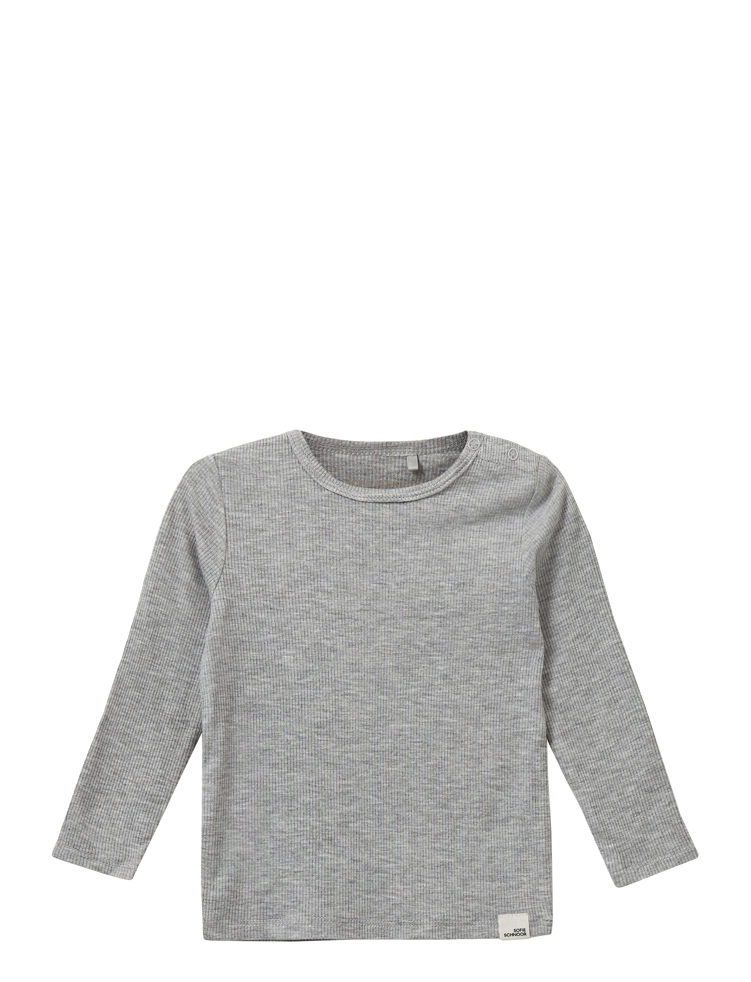 Sofie Schnoor Baby and Kids PETRICIASB T-SHIRT LONG SLEEVE - Kläder - GREY MEL / grey