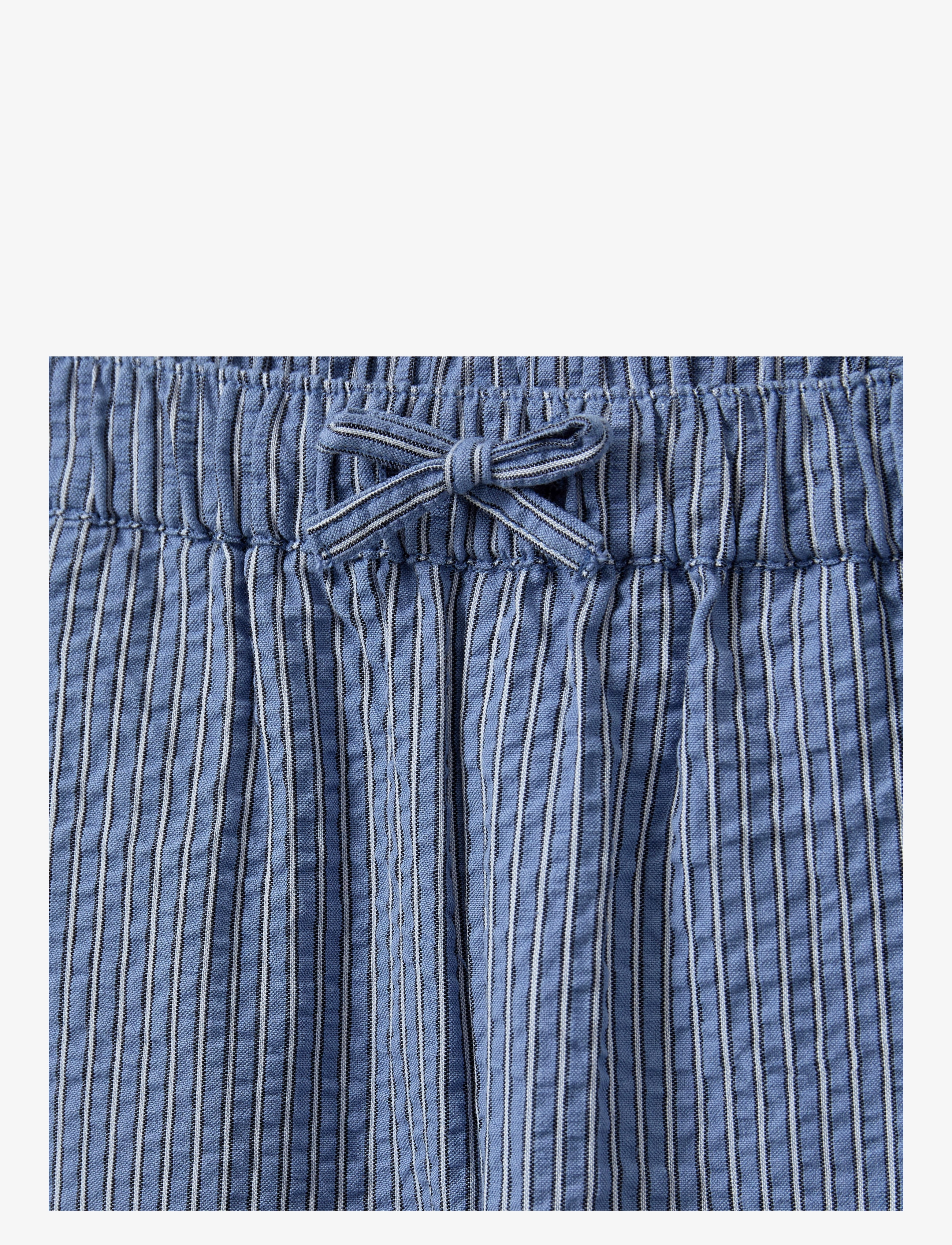 Sofie Schnoor Baby and Kids - STORMSK TROUSERS - püksid - blue-black w antique white - 2