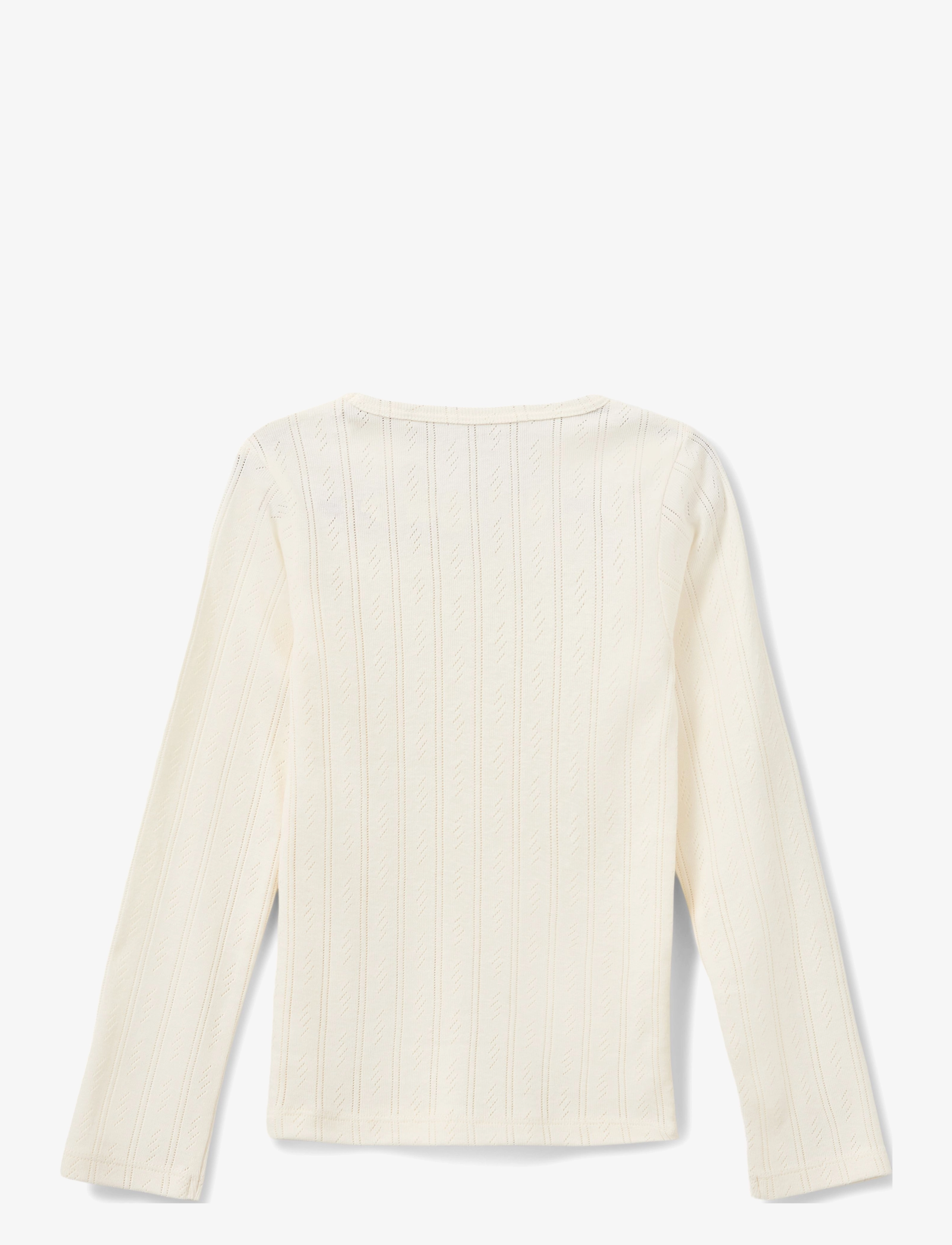 Sofie Schnoor Baby and Kids - PETRICIASY POINTELLE LONGSLEEVE TEE - langärmelig - off white - 1