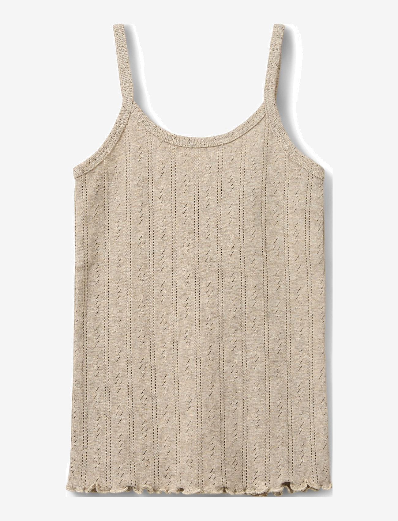 Sofie Schnoor Baby and Kids - FAUNASK TOP - Õlapaeltega topid - beige melange - 0