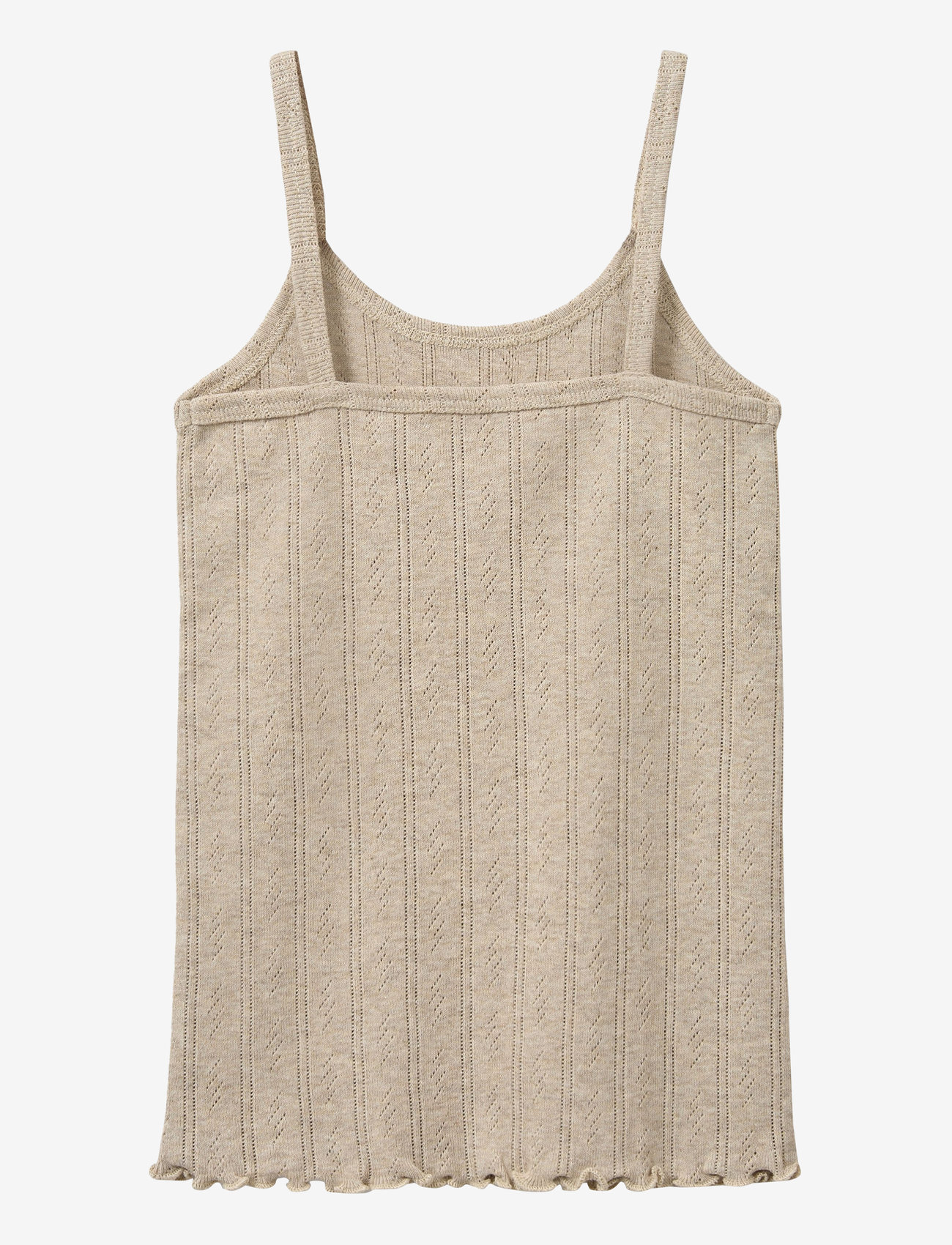 Sofie Schnoor Baby and Kids - FAUNASK TOP - Õlapaeltega topid - beige melange - 1