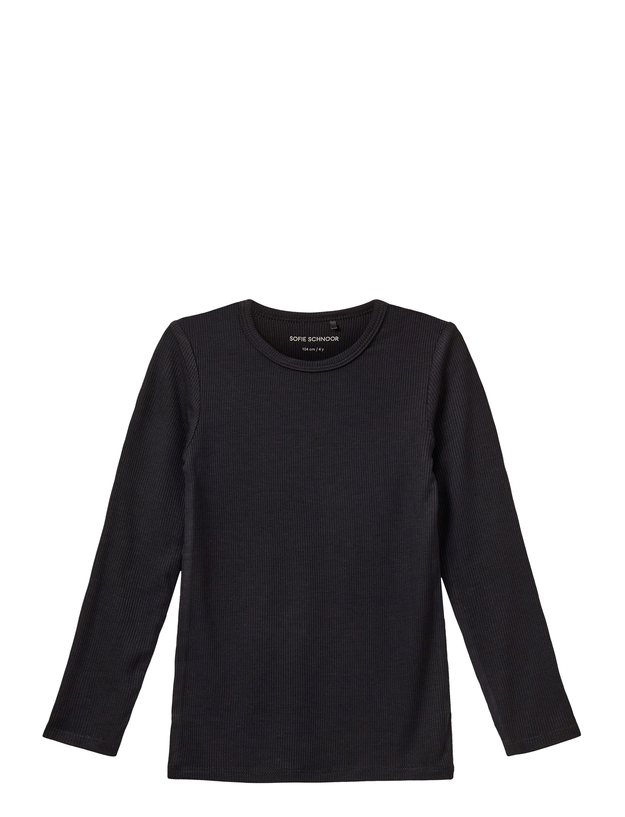 Sofie Schnoor Baby and Kids PETRICIASK T-SHIRT LONG SLEEVE - Kläder - BLACK / black