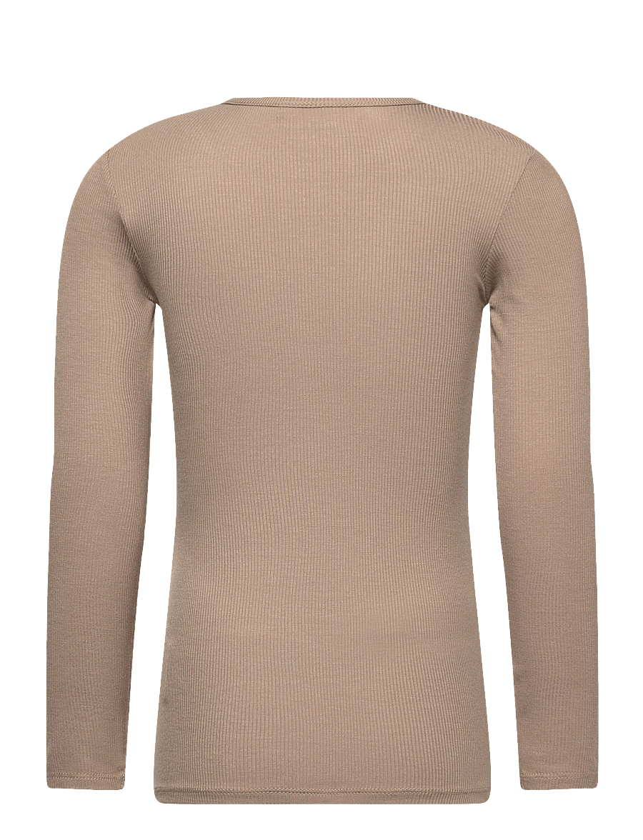 Sofie Schnoor Baby and Kids - PETRICIASK T-SHIRT LONG SLEEVE - langærmede t-shirts - dark sand - 1