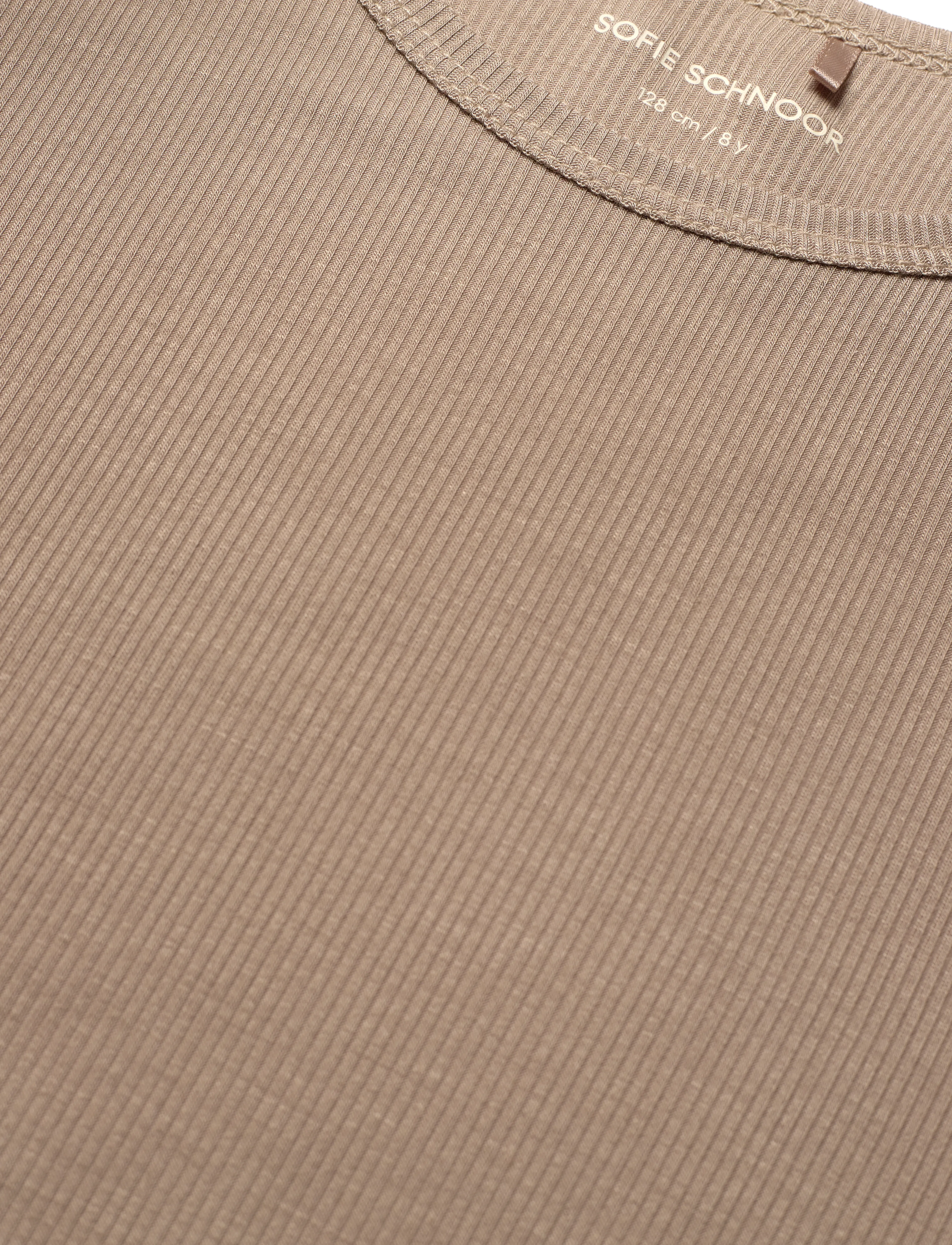 Sofie Schnoor Baby and Kids - PETRICIASK T-SHIRT LONG SLEEVE - langærmede t-shirts - dark sand - 2